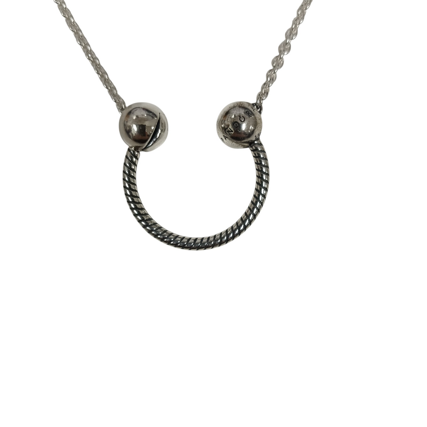 PANDORA Necklace Silver Moment U-Shape