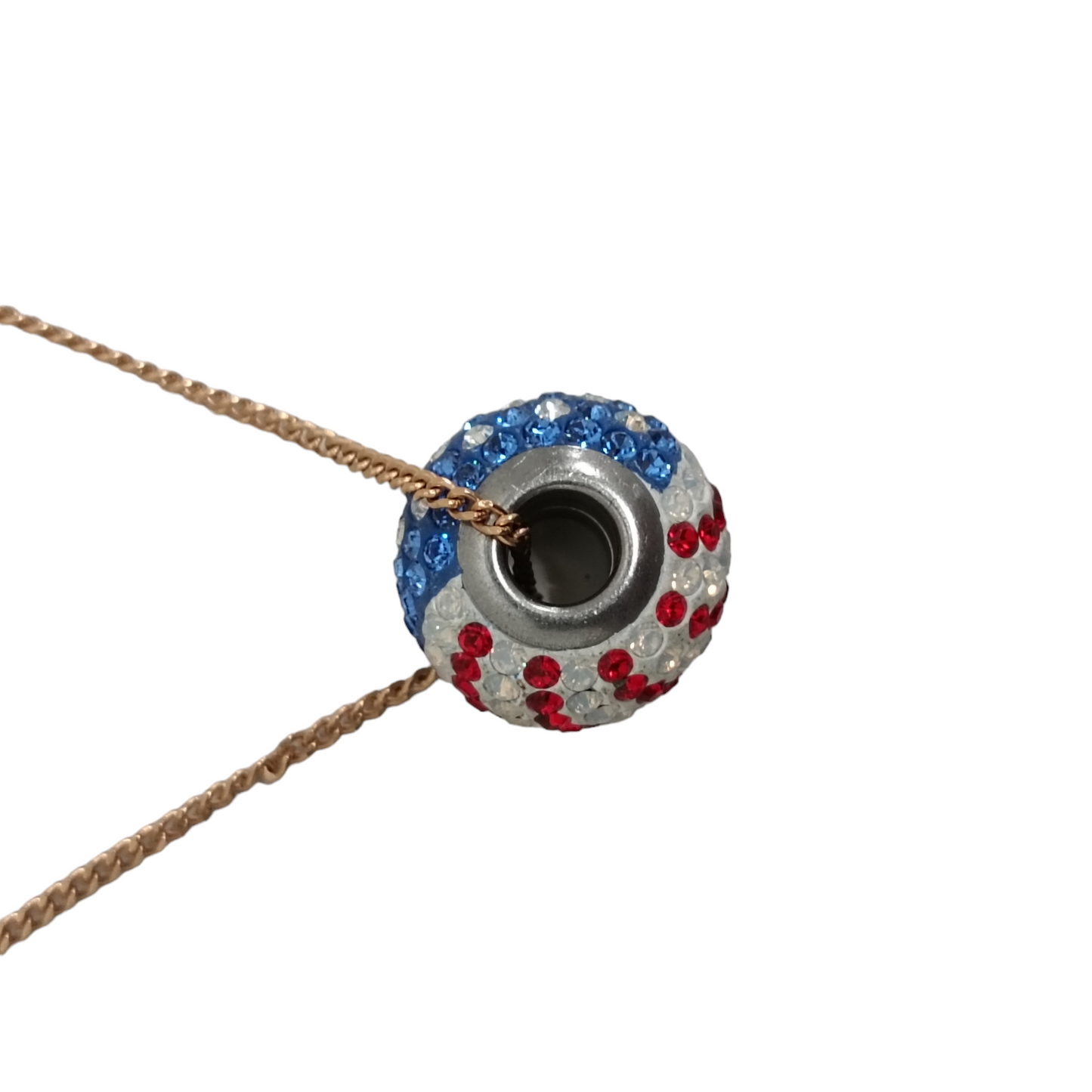 SWAROVSKI Necklace Red/Blue Charm