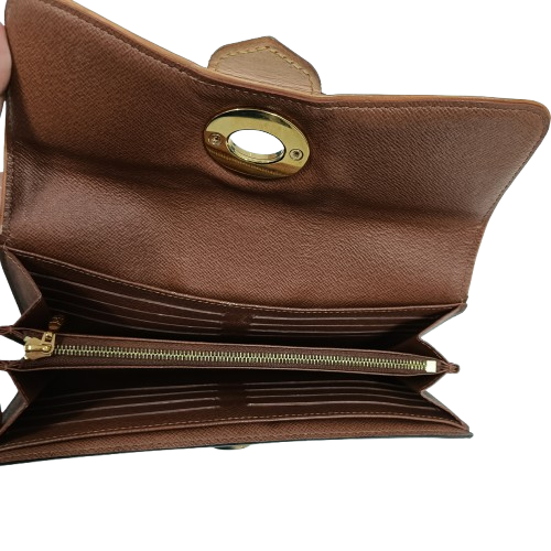 LOUIS VUITTON Wallet Boetie Brown