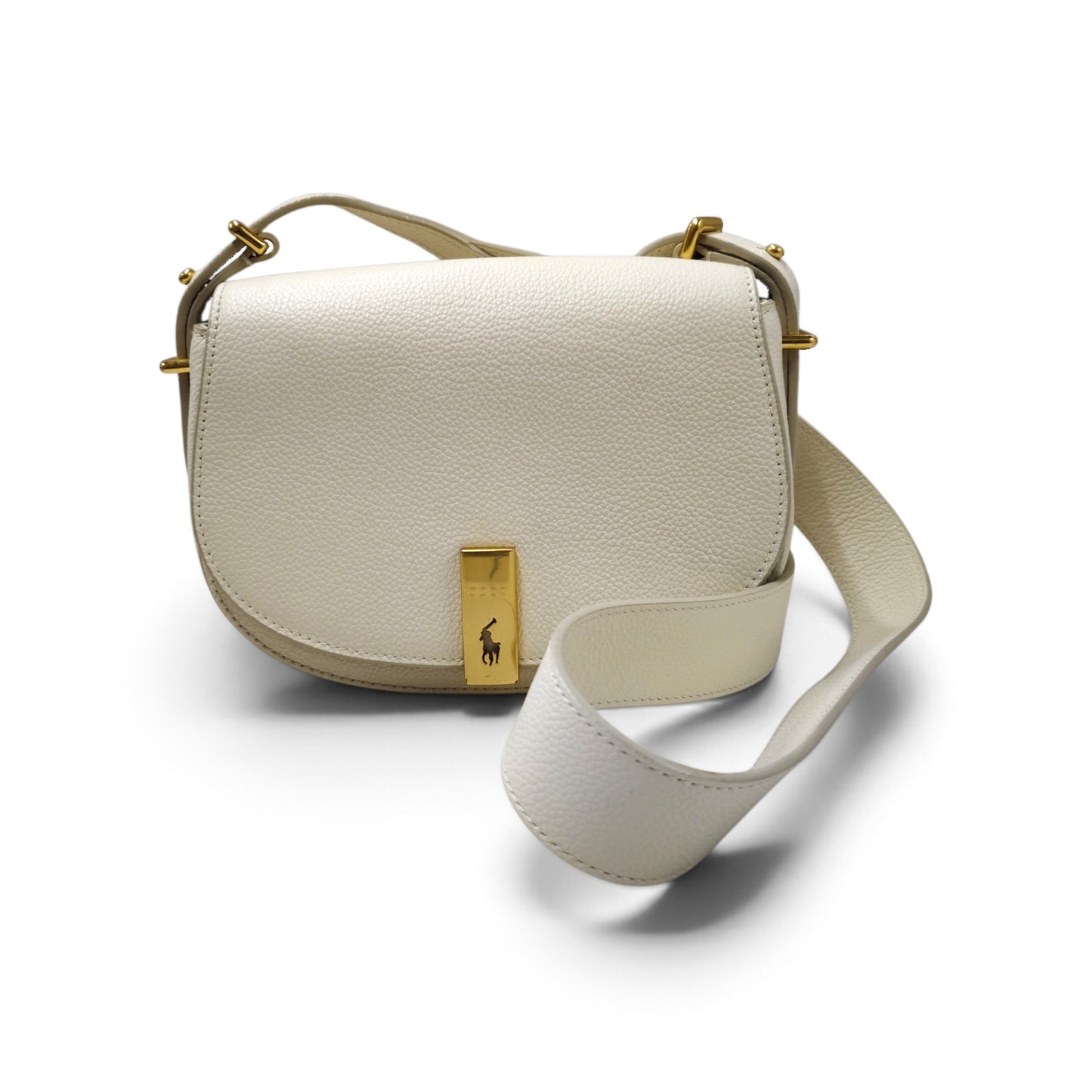 POLO RALPH LAUREN Shoulder Bag Polo id White Rank A