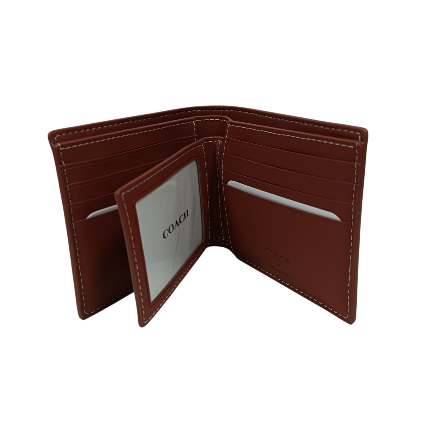 COACH x PEANUTS Wallet Brown CE714