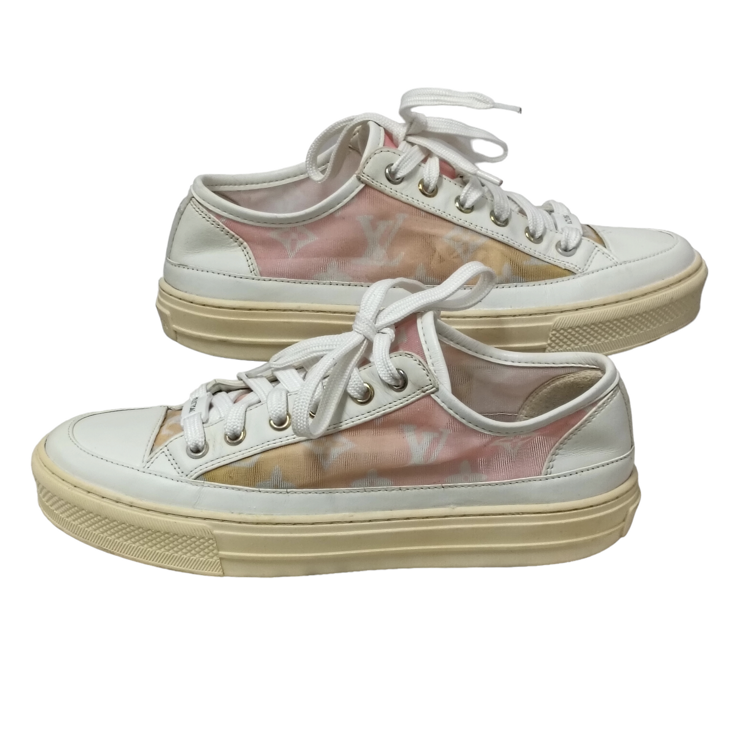 LOUIS VUITTON SNEAKER SIZE 38 LADY'S white LD0220