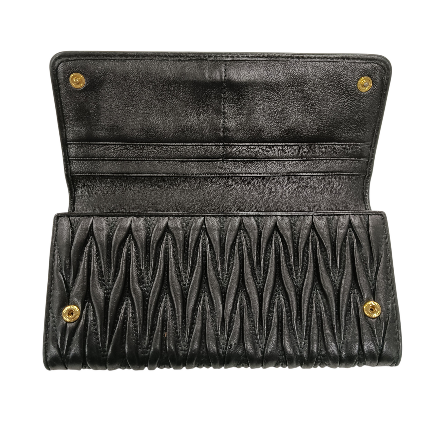 MIU MIU Wallet Black