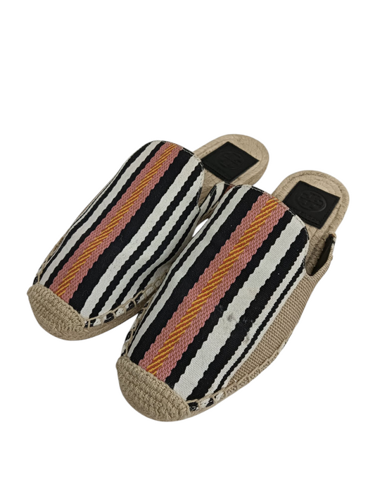 TORY BURCH Espadrille 6 Lady's White/Black