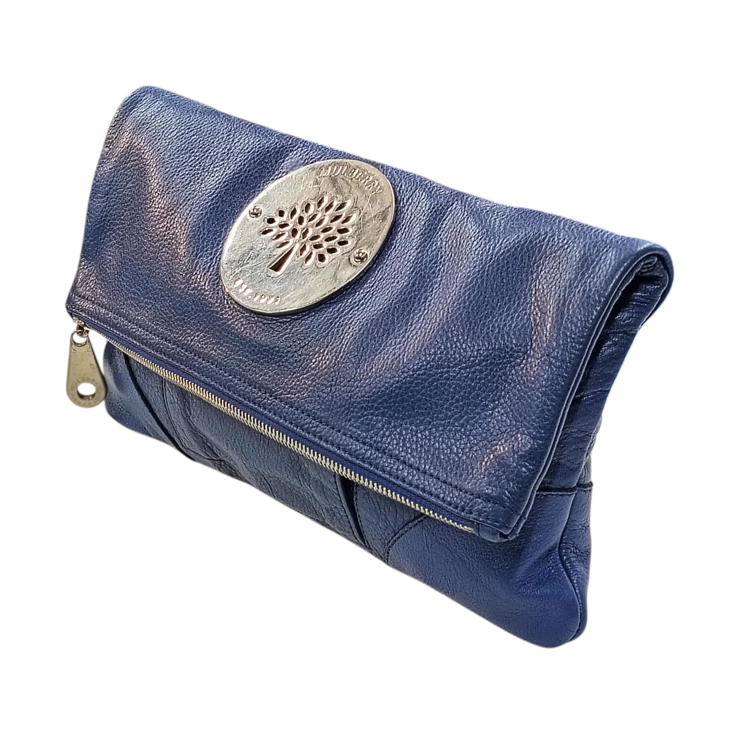 Mulberry Clutch Bag Blue SP3
