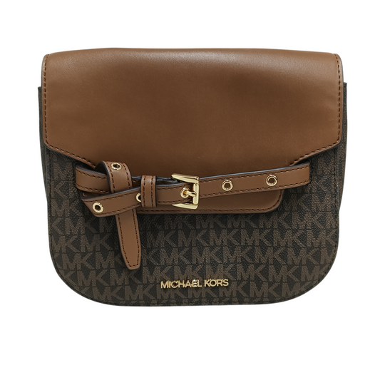 MICHAEL KORS SHOULDER BAG 35S2GU5C1B Brown Rank A