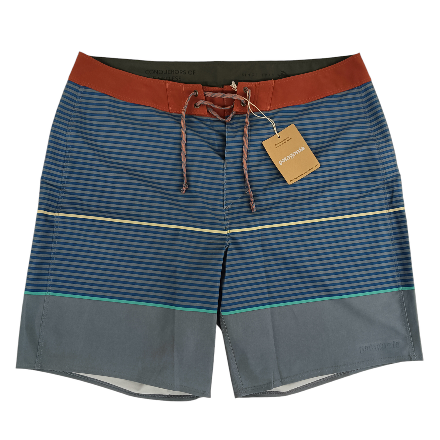 PATAGONIA Pants 33 Mens Blue/Brown 88697