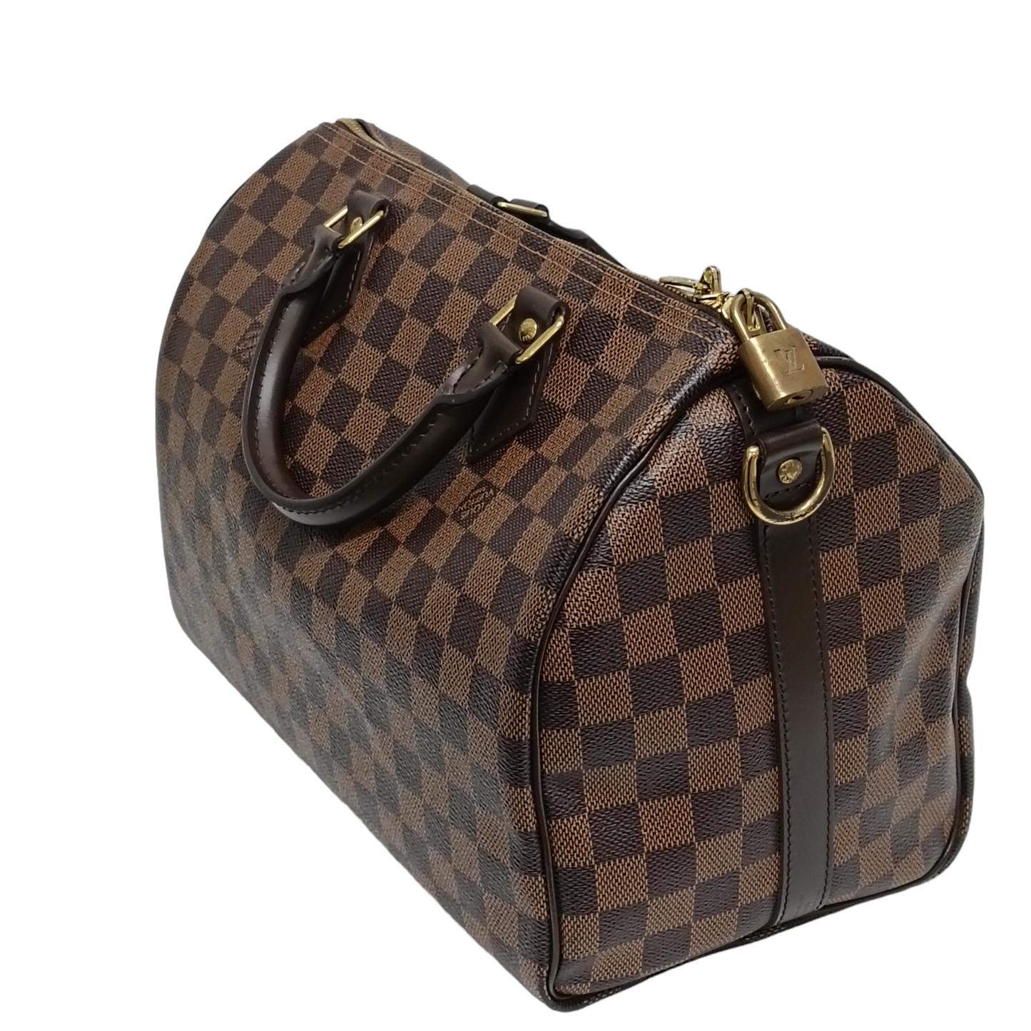 LOUIS VUITTON 2WAY Bag Damier Brown Speedy 30 Bandouliere N41367