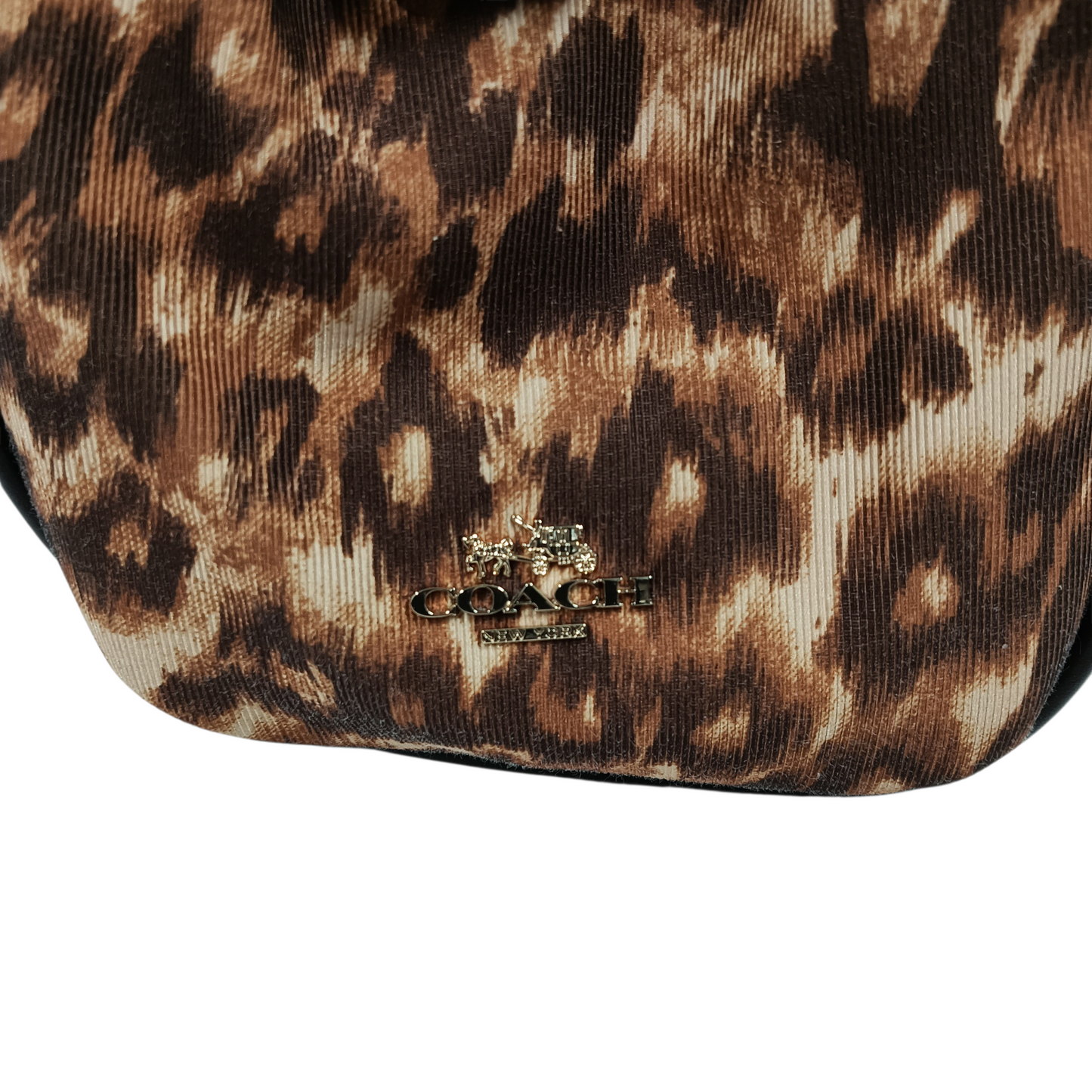 COACH Shoulder Bag D1481-32410 Brown madisonocelot animal