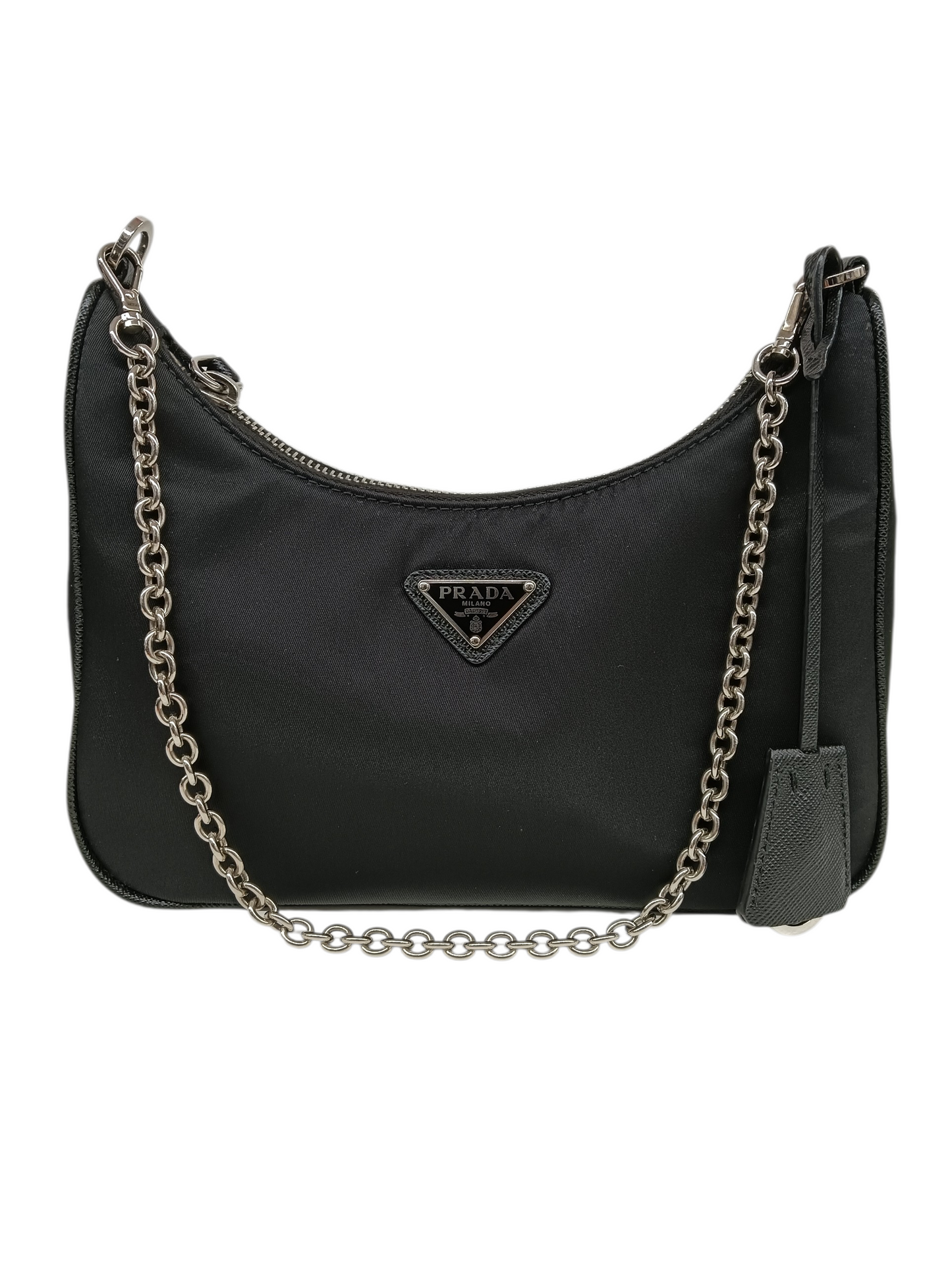 PRADA 2WAY BAG Re-Nylon 1BH204 Black Re-Edition 2005