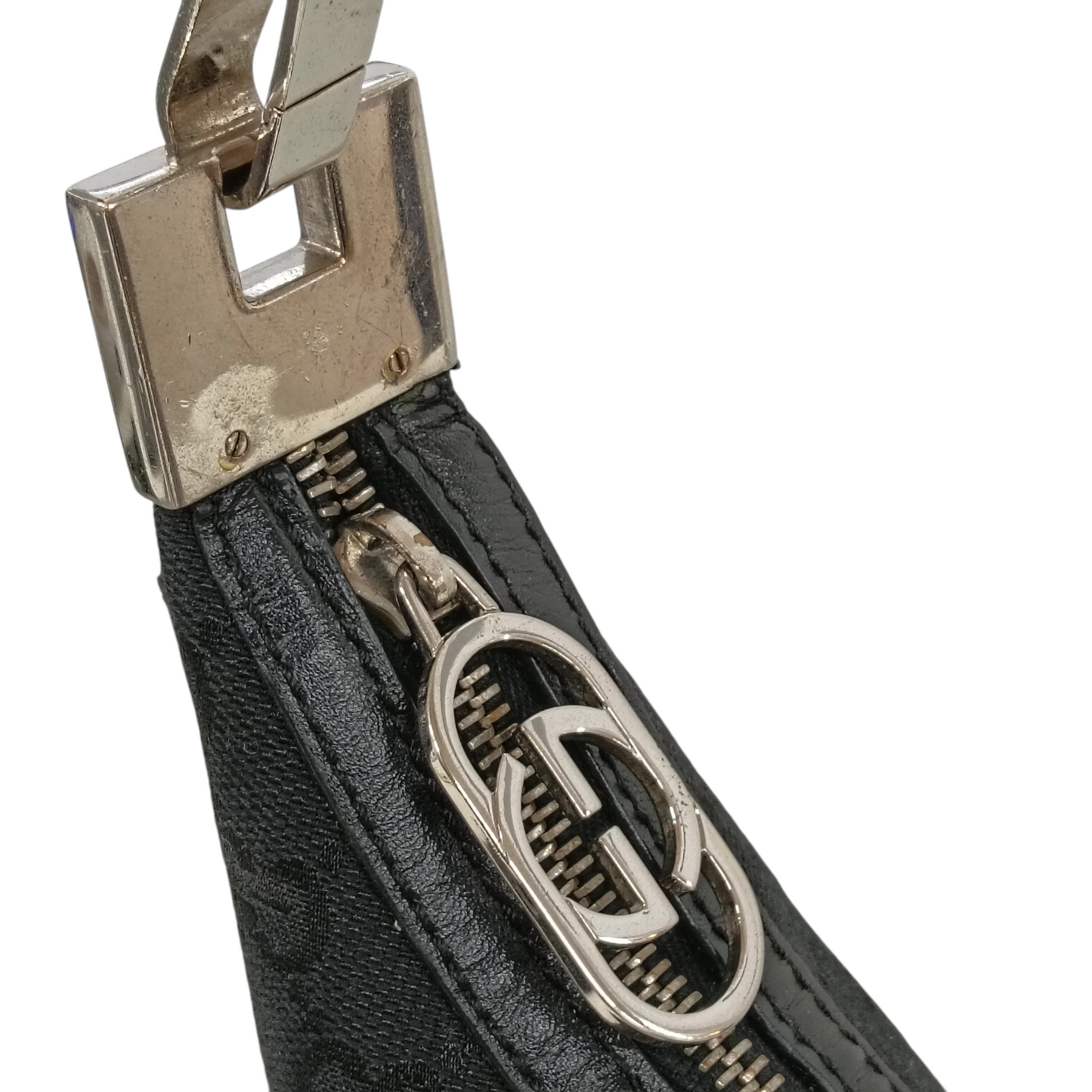 GUCCI One Shoulder Bag 001.3814 Rank(BC) Black Stain Scratch