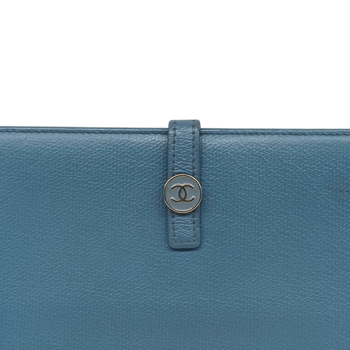 CHANEL Wallet A20905 Rank (C) Blue Stain 10456444