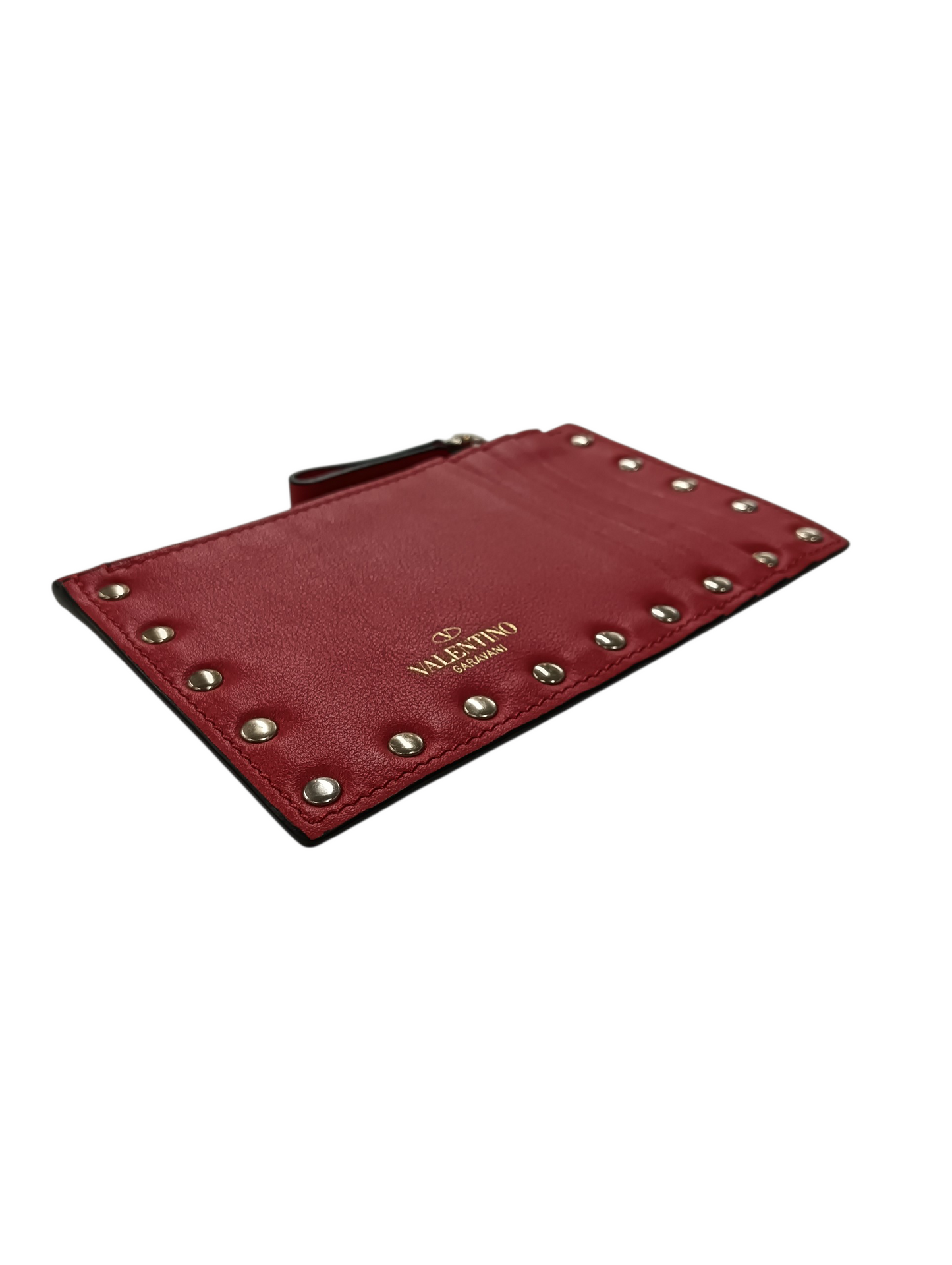 VALENTINO GARAVANI Compact Wallet Red