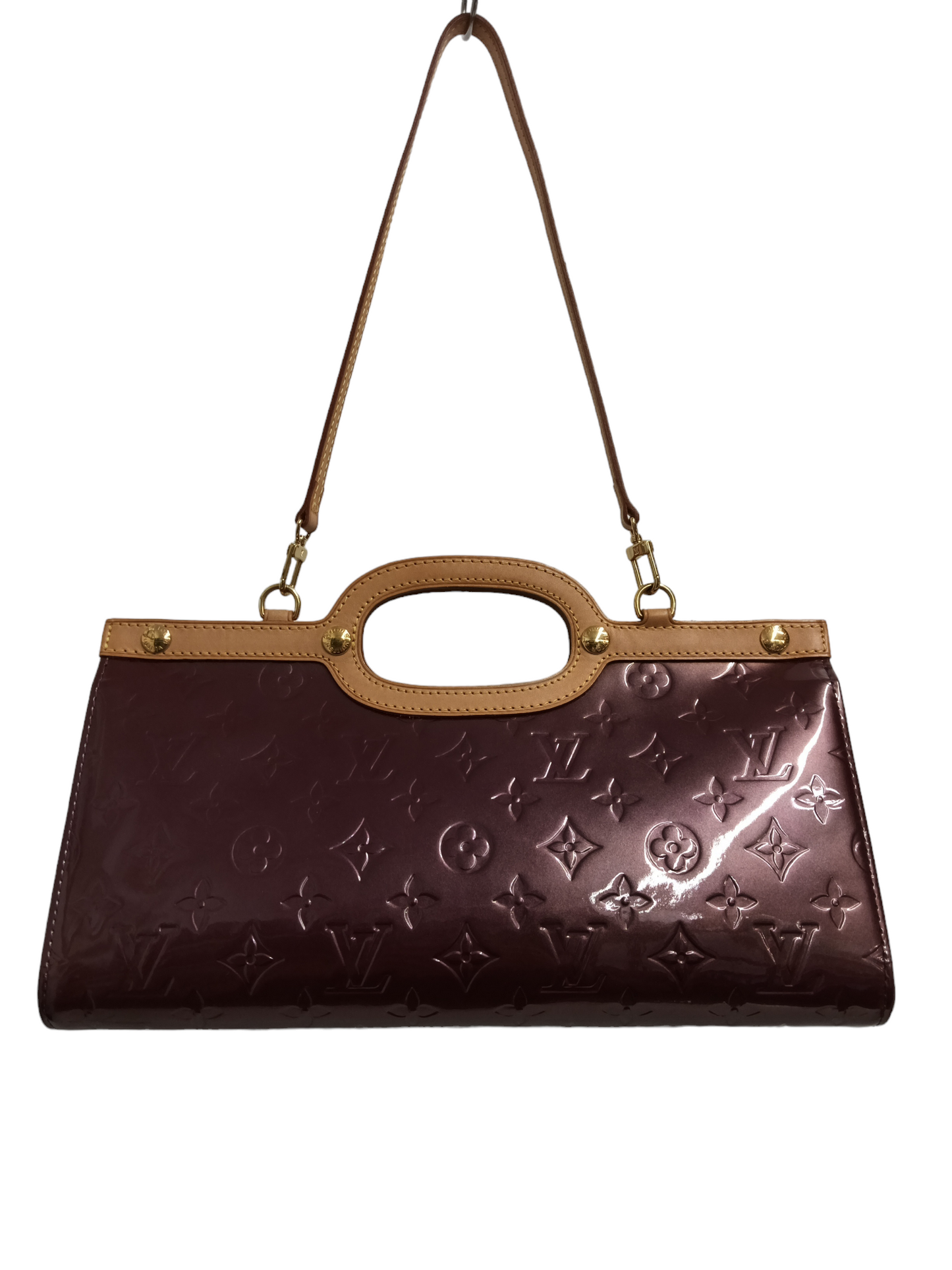 LOUIS VUITTON VERNIS ROXBURY DRIVE PURPLE M93569