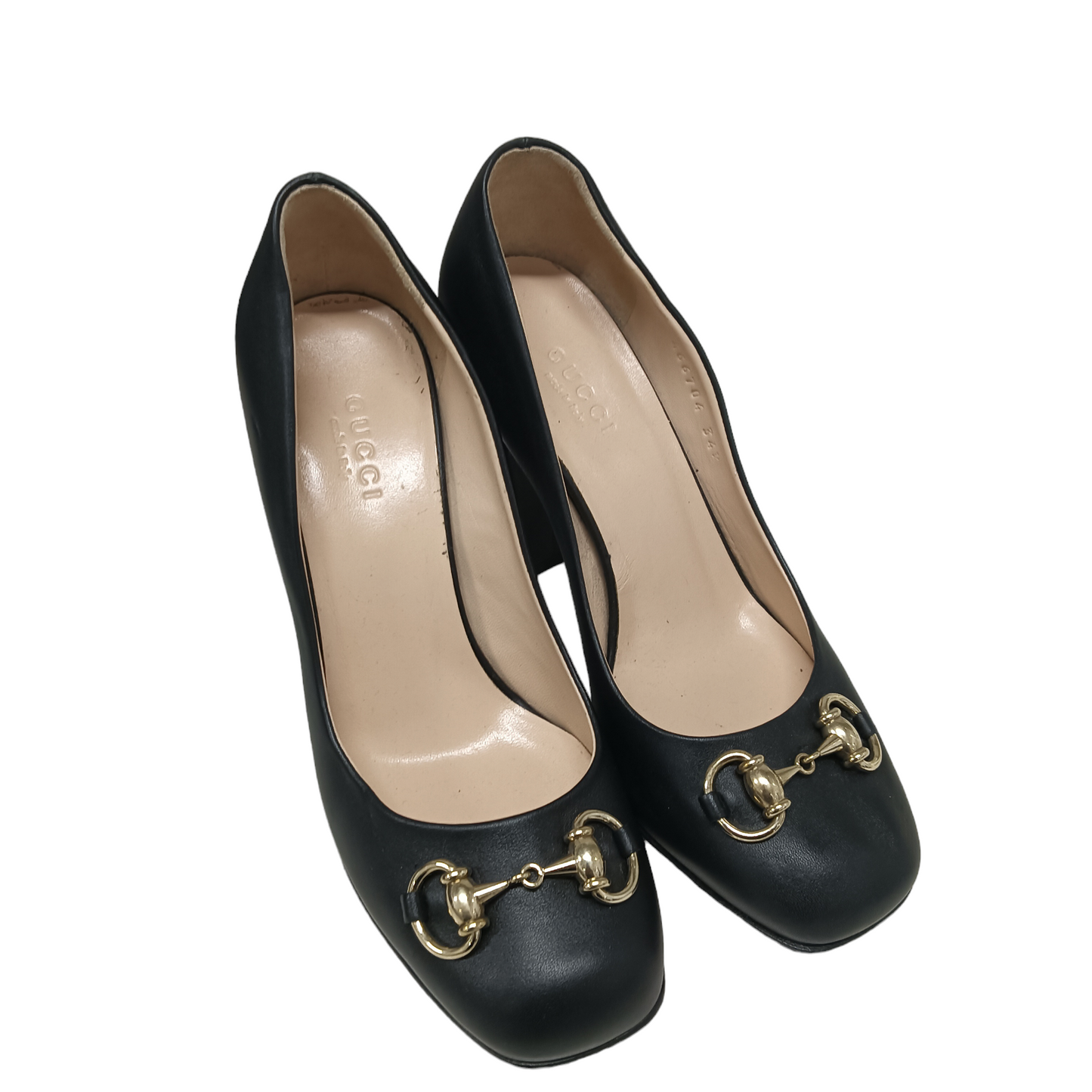 GUCCI Horsebit Pumps SIZE 34.5 Lady's Black 466704