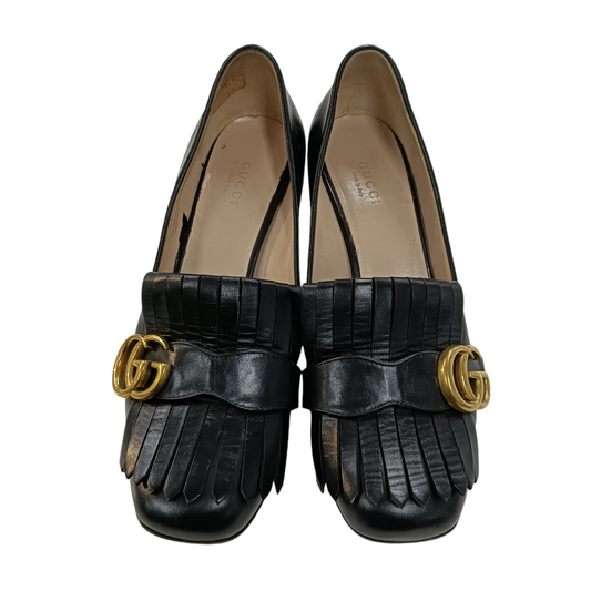 GUCCI PUMPS LADY'S SIZE 37 BLACK
