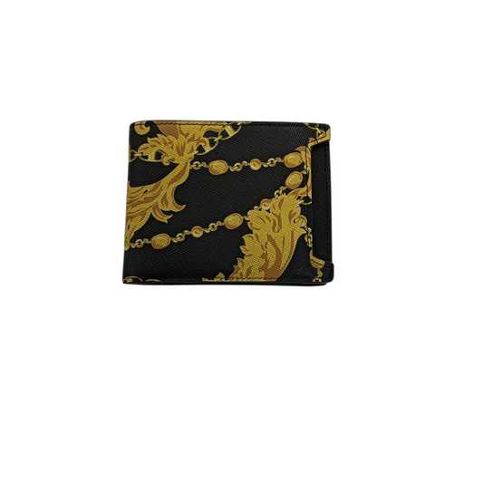 VERSACE Wallet 75YA5PB1 Black/Yellow