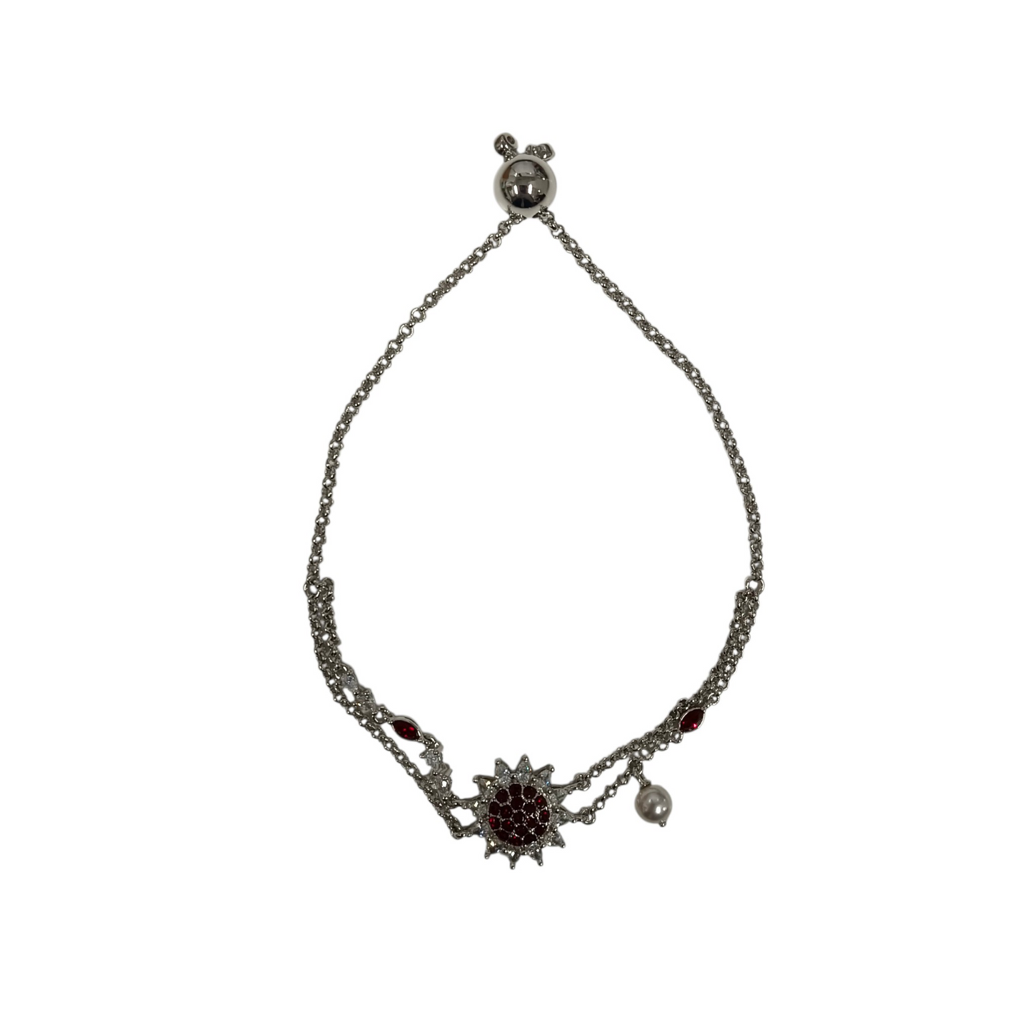 ATELIER SWAROVSKI Bracelet Silver/Red 5535818