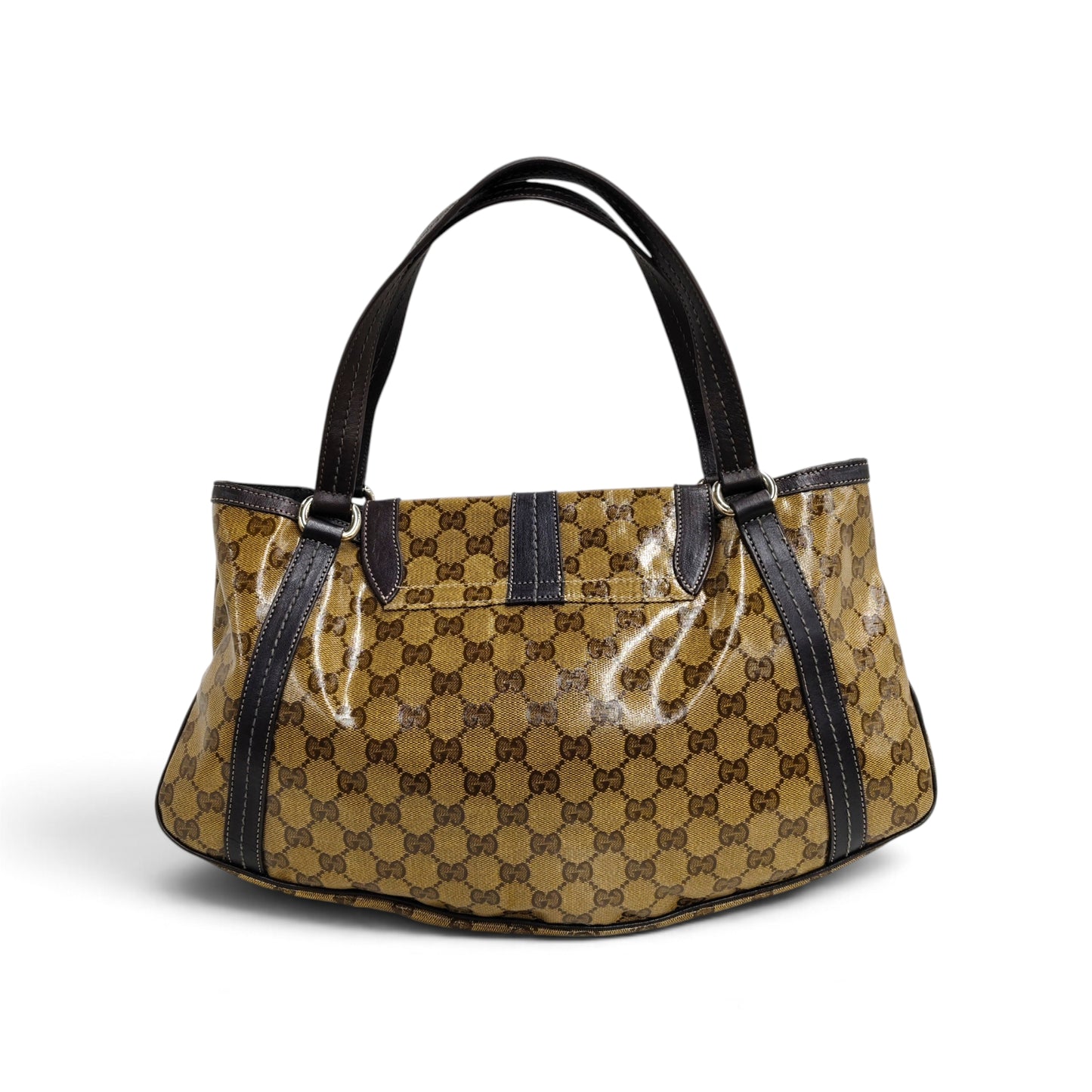 GUCCI Tote Bag 181476 Brown Rank B