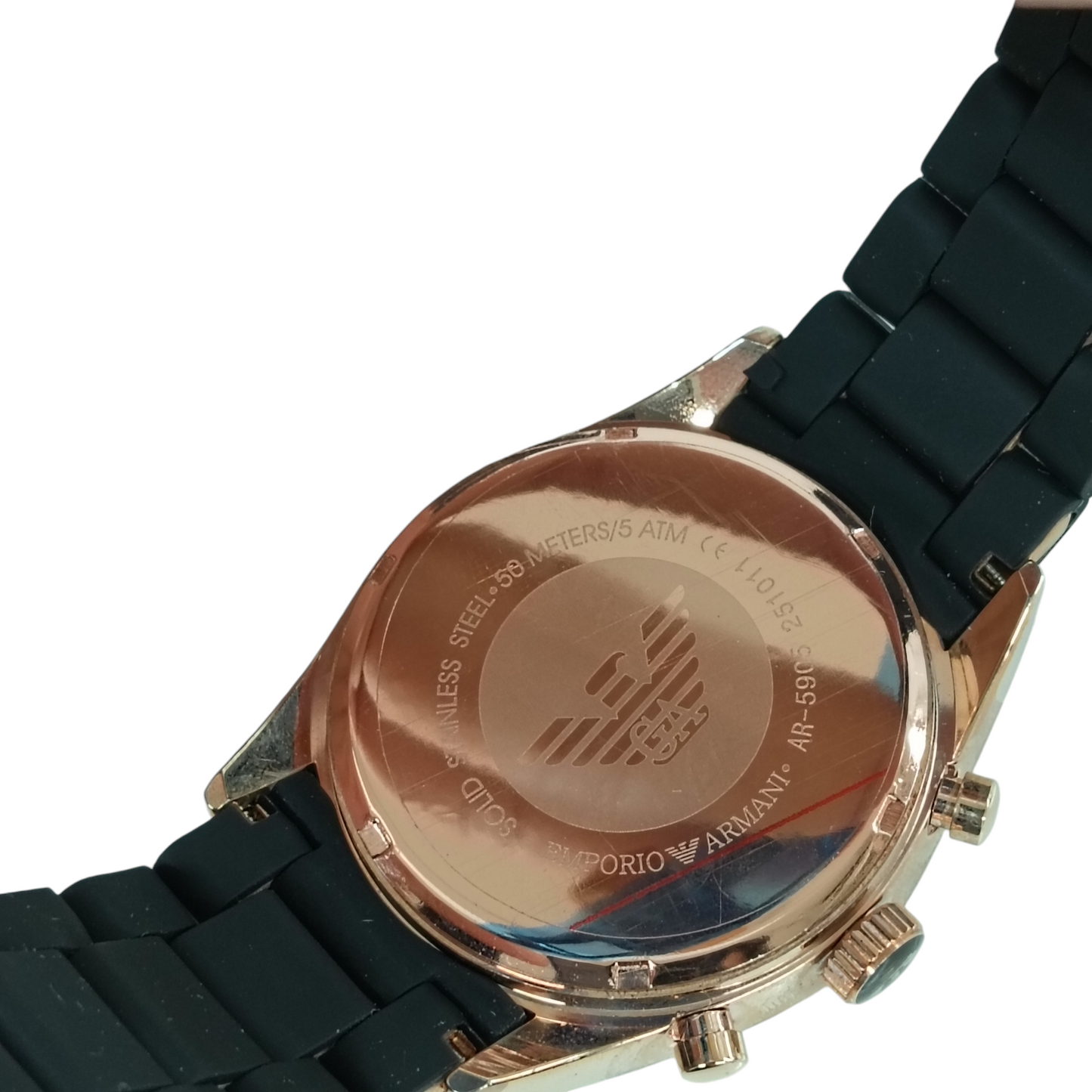 EMPORIOARMANI Wrist Watch AR-5905 Rank(A) Black/Gold