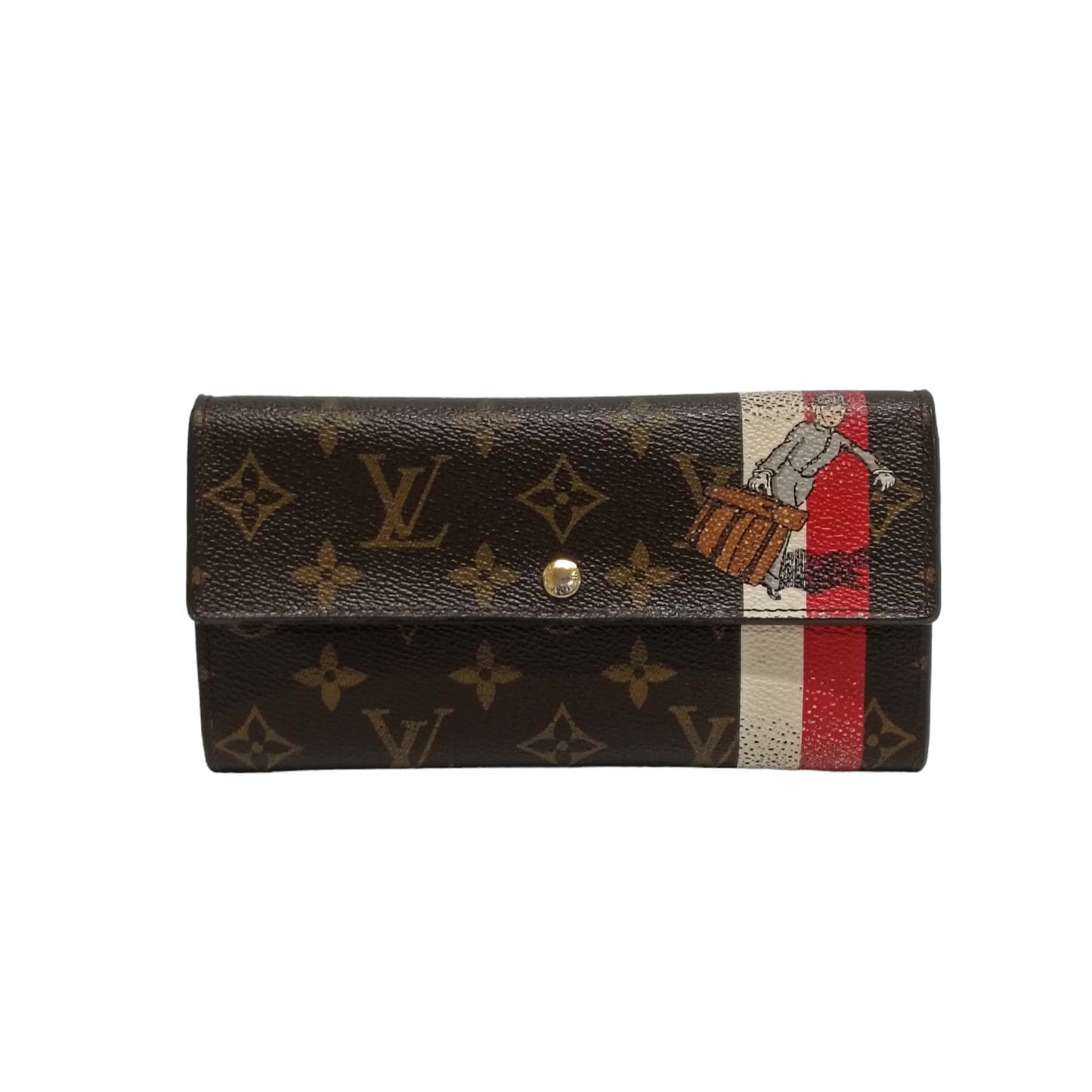 LOUIS VUITTON Long Wallet Monogram Brown M60034