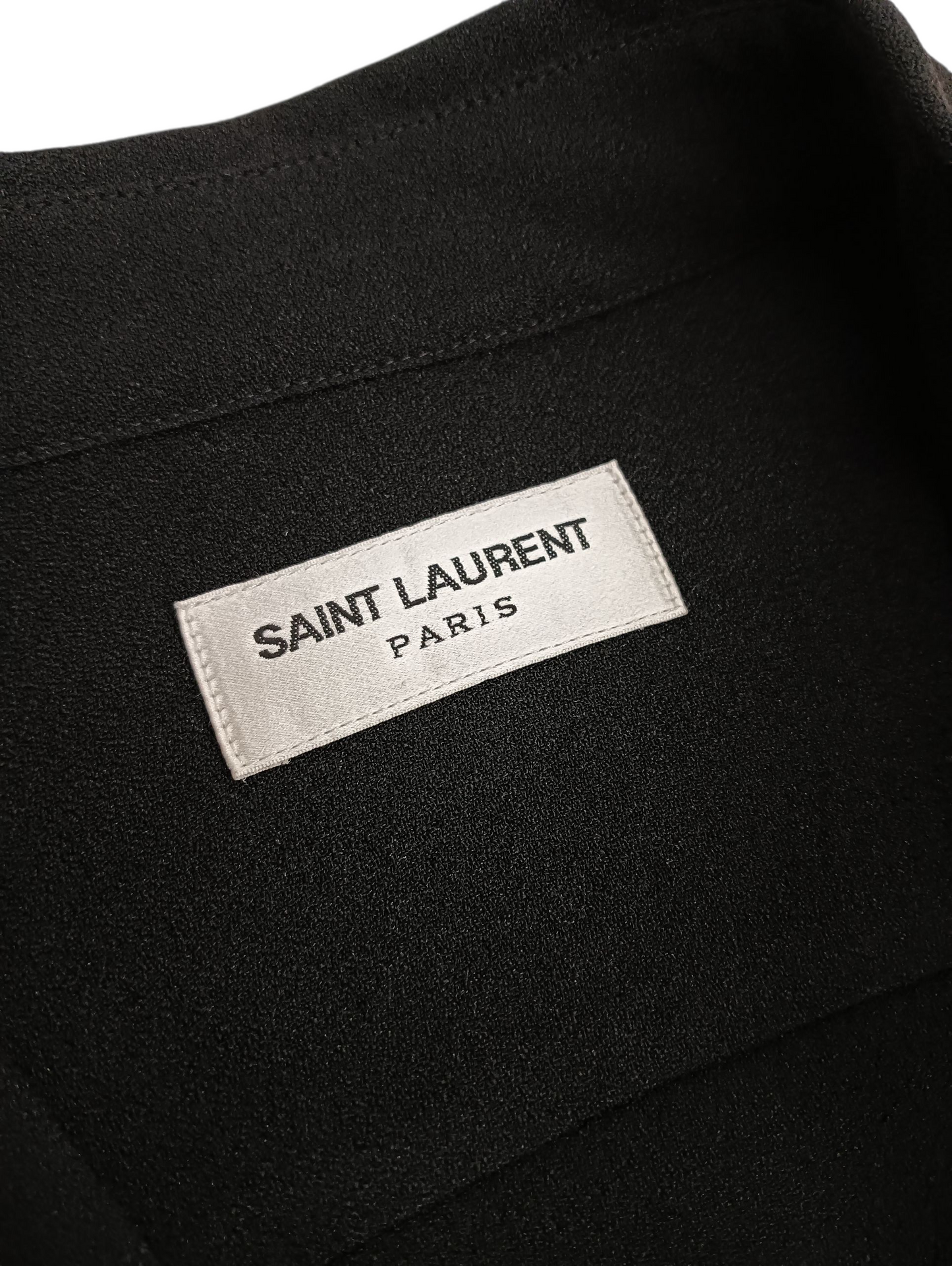 SAINT LAURENT PARIS One Piece Size 34 Lady's 481595 Black