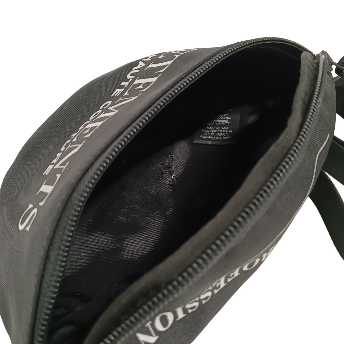 VETEMENTS Waist Bag Black UA52BA200B