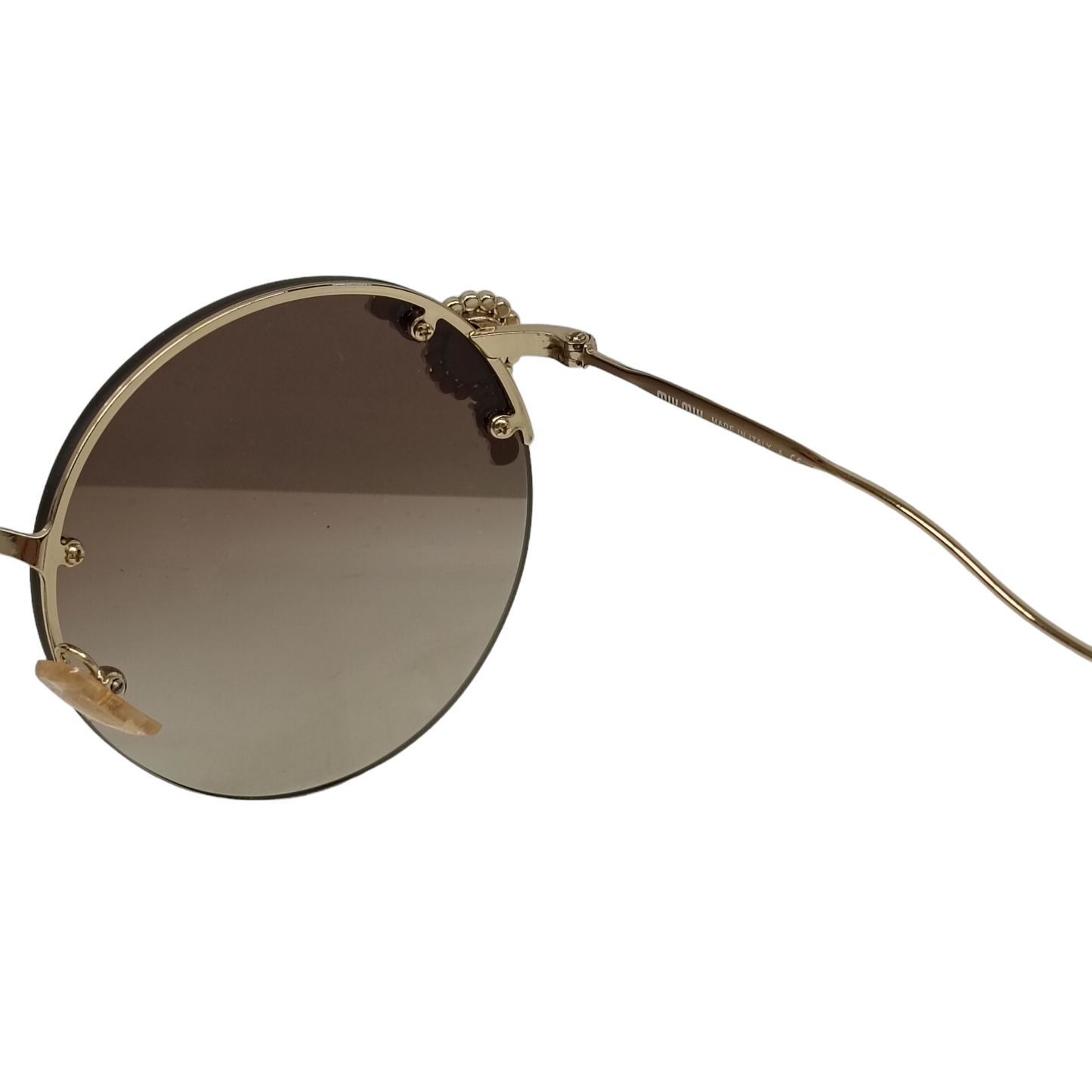 MIU MIU Sunglasses SMU52T Black/Gold