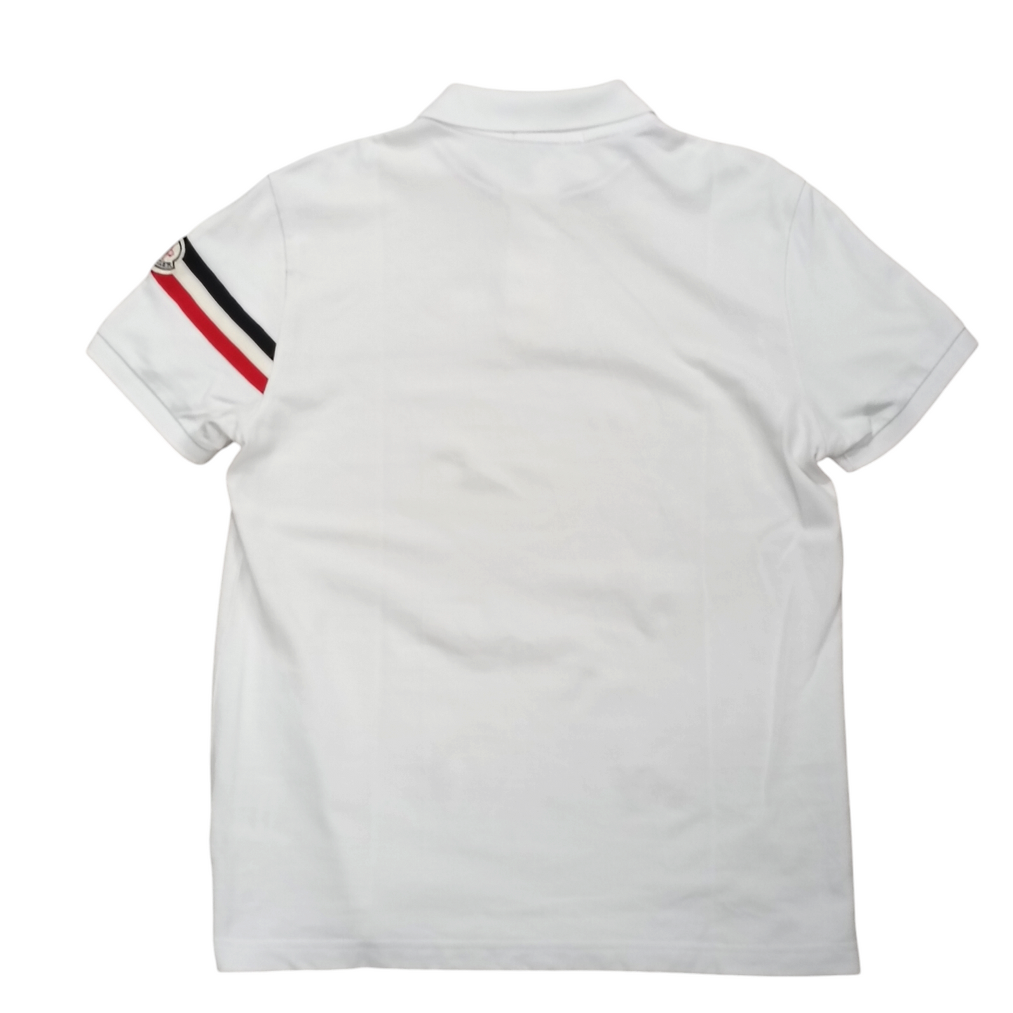 MONCLER Polo Shirt Size M Men White 111-091-83252-00