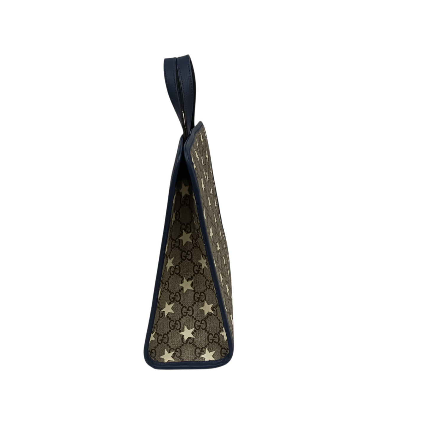 GUCCI Handbag 605614 Beige/Navy