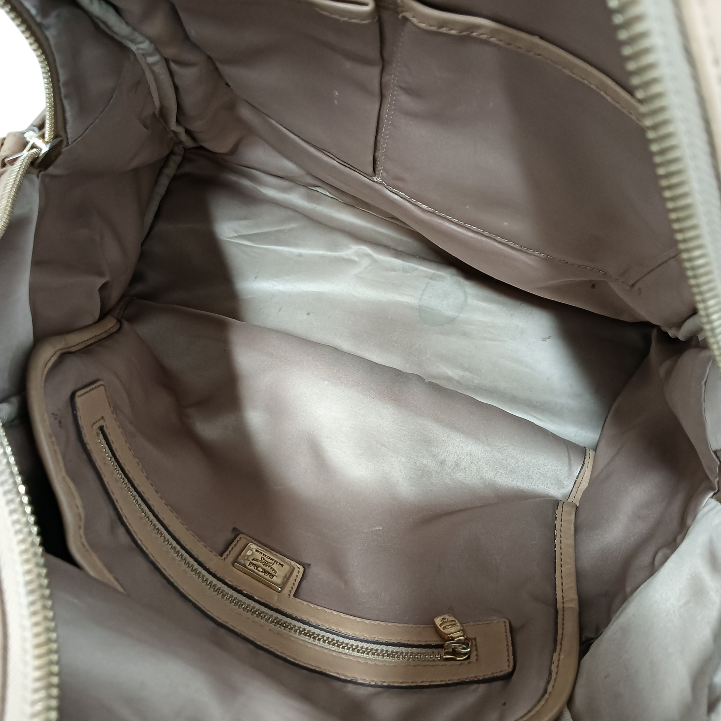 MCM Rucksack Beige MMK4SVI02IG001