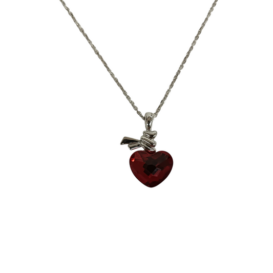 SWAROVSKI Necklace Red Mini Heart