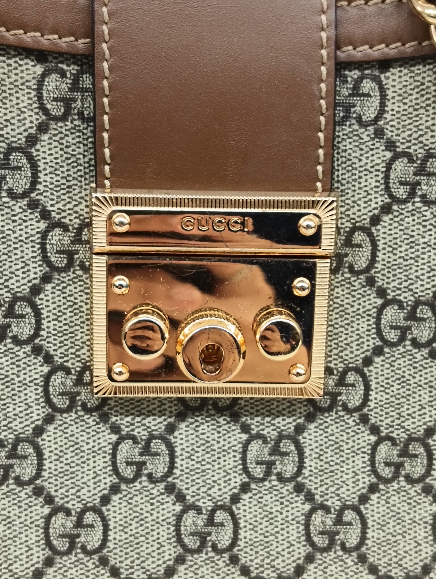 GUCCI Shoulder Bag 498156 213048 Brown