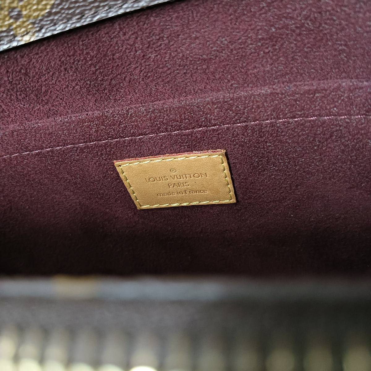 LOUIS VUITTON 2WAY Bag Monogram M41067 Brown TR1174 Montaigne GM