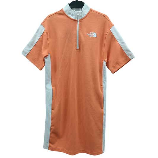 THE NORTH FACE Dress size xs Lady's Orange/White OA81Z7