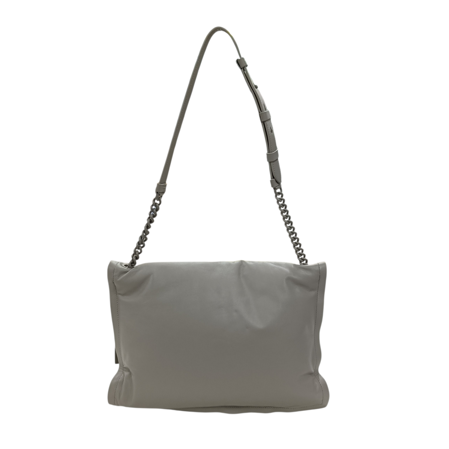 Salvatore Ferragamo Shoulder Bag Gray VIVA BOW GG-211189