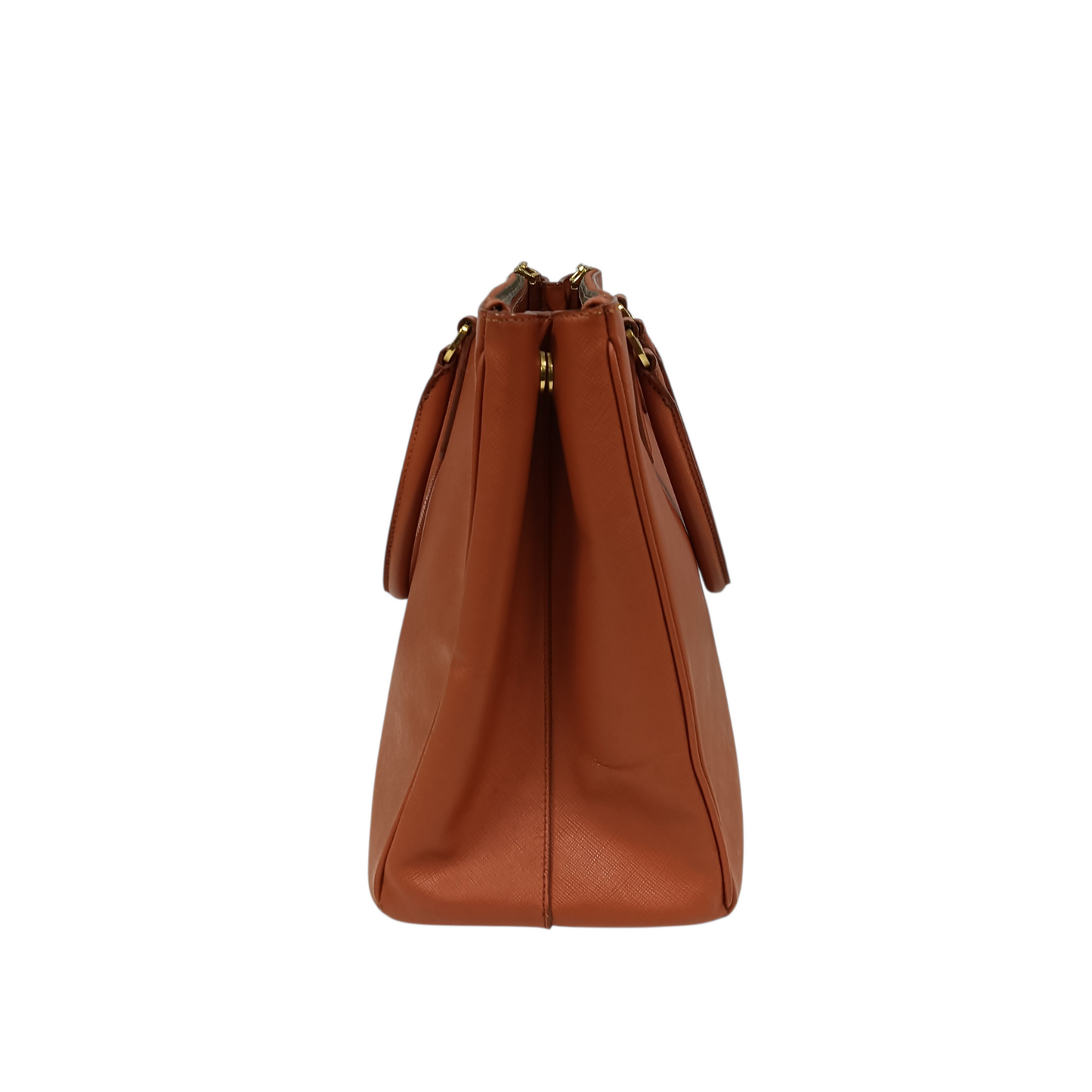 PRADA Handbag Orange Stain