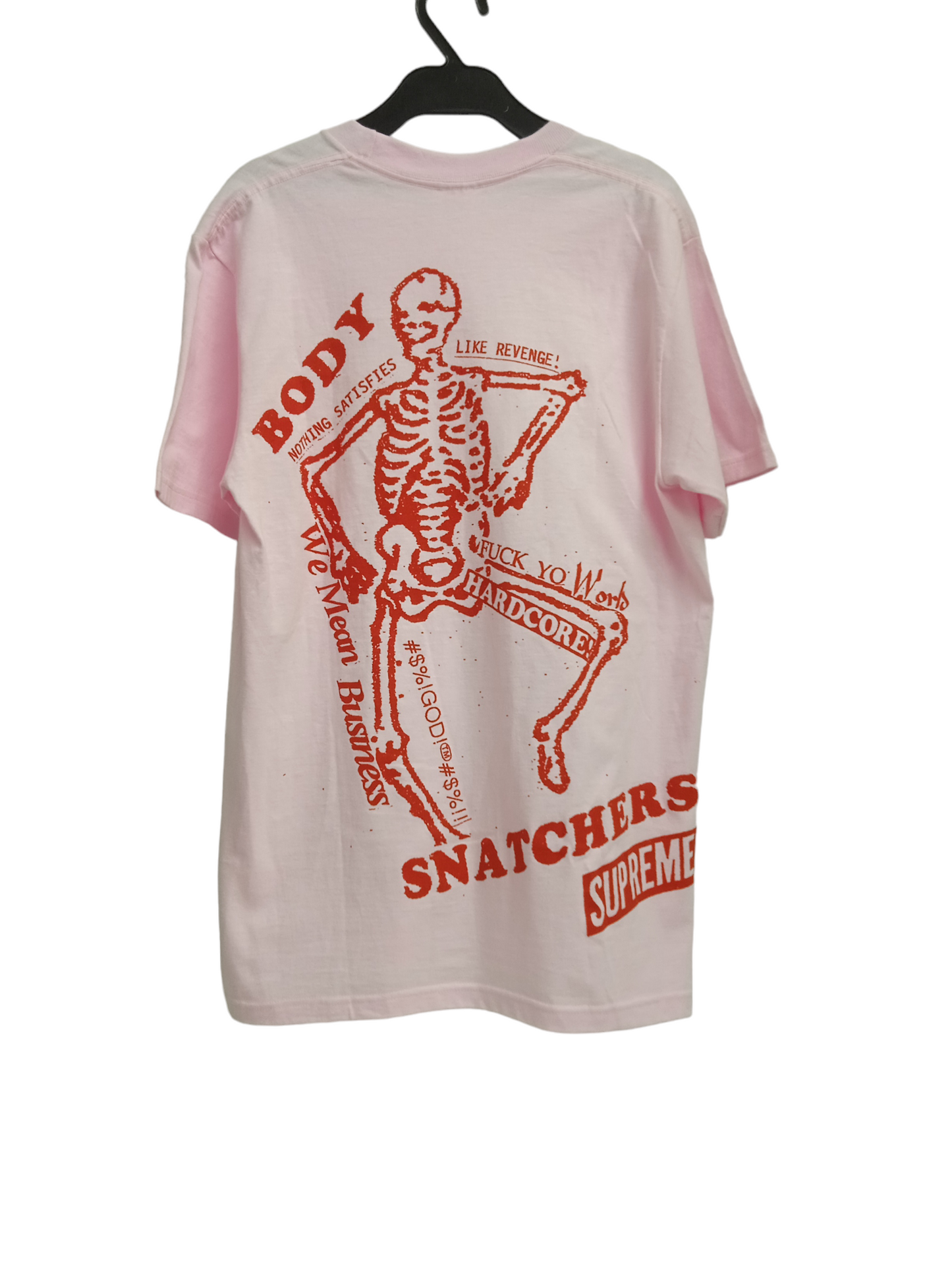 SUPREME T-SHIRT MENS PINK SNATCHERS