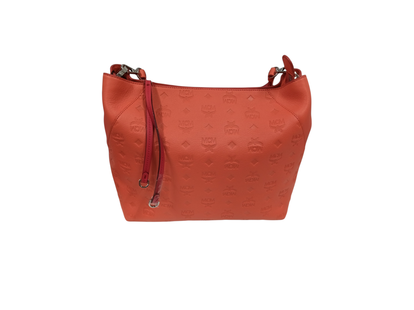 MCM SHOULDER BAG PINK RANK A