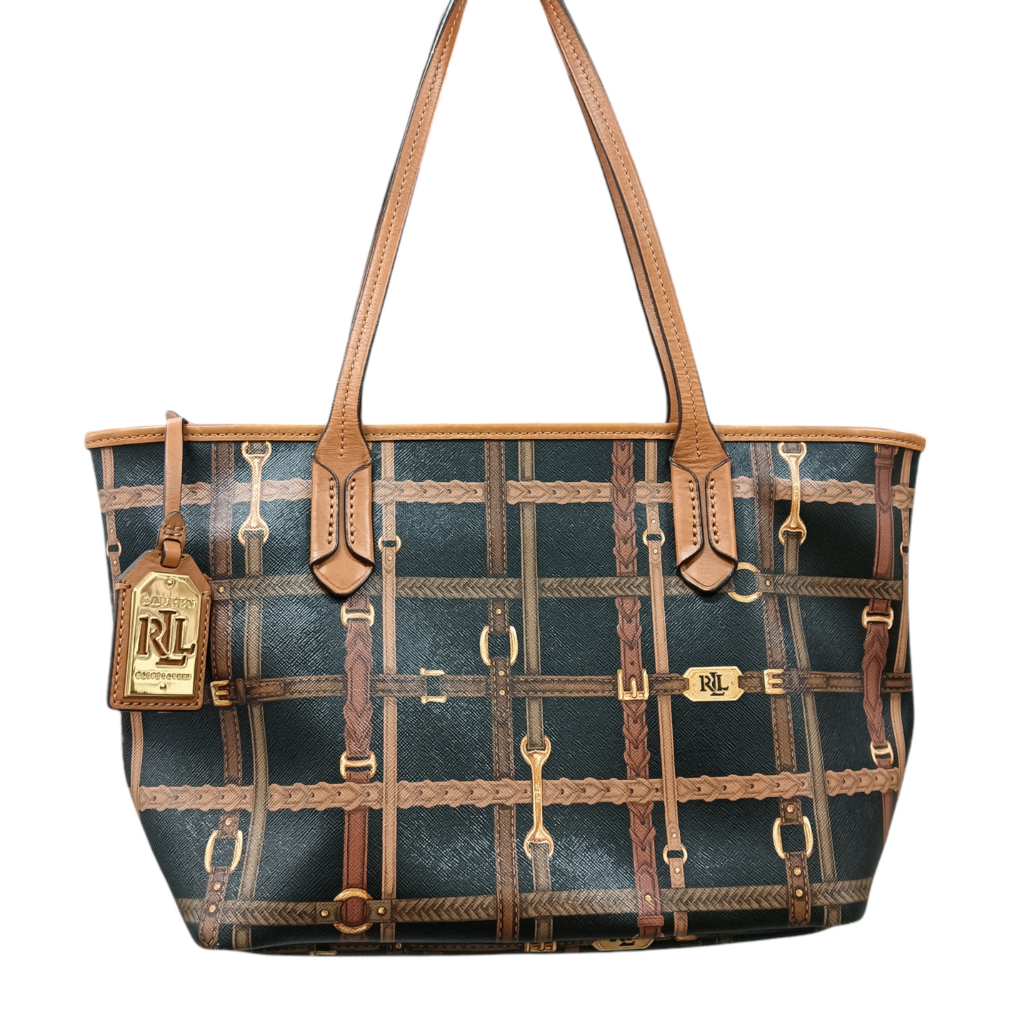 RALPH LAUREN Tote Bag Black