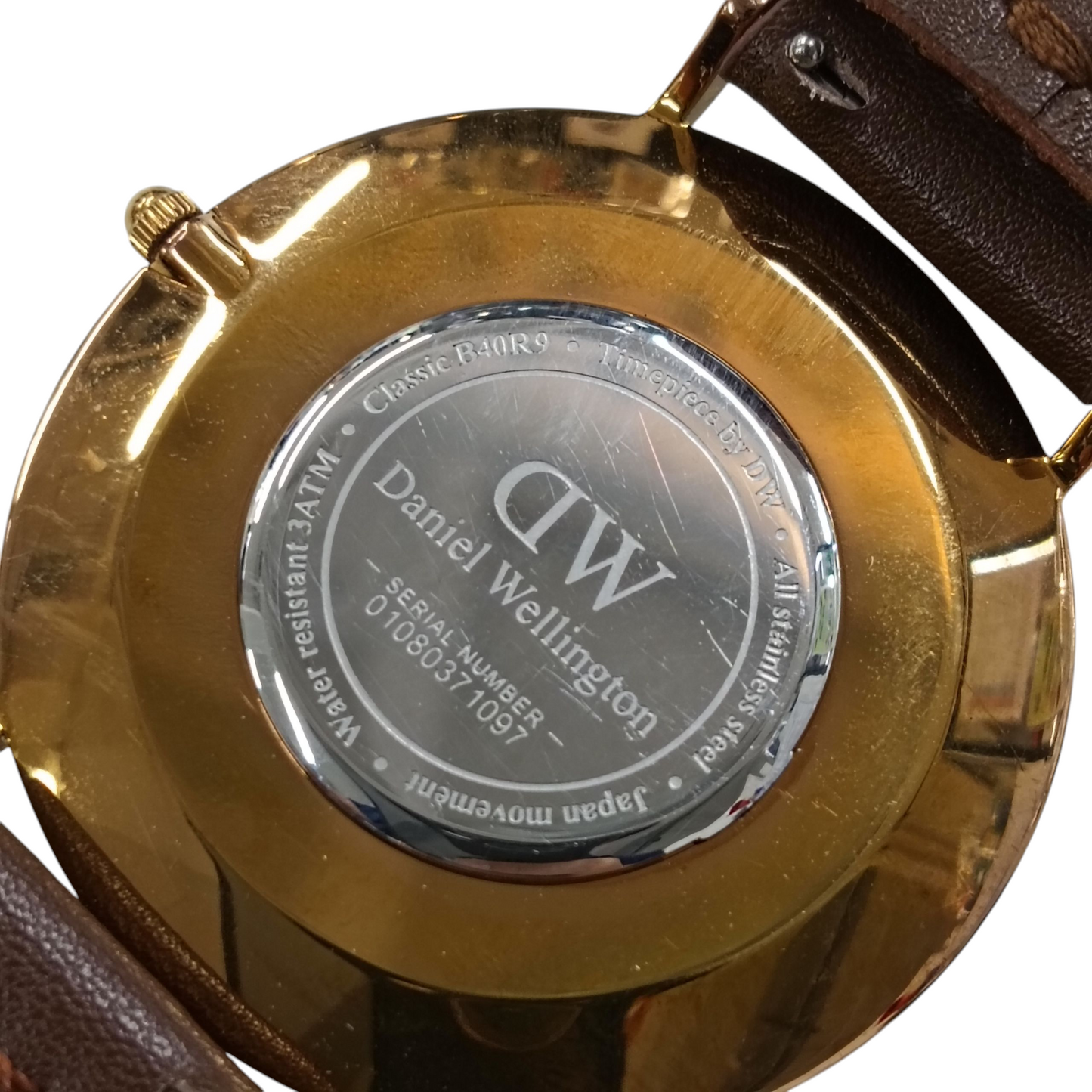 Daniel Wellington B40R9 01080371097 Wrist Watch Brown