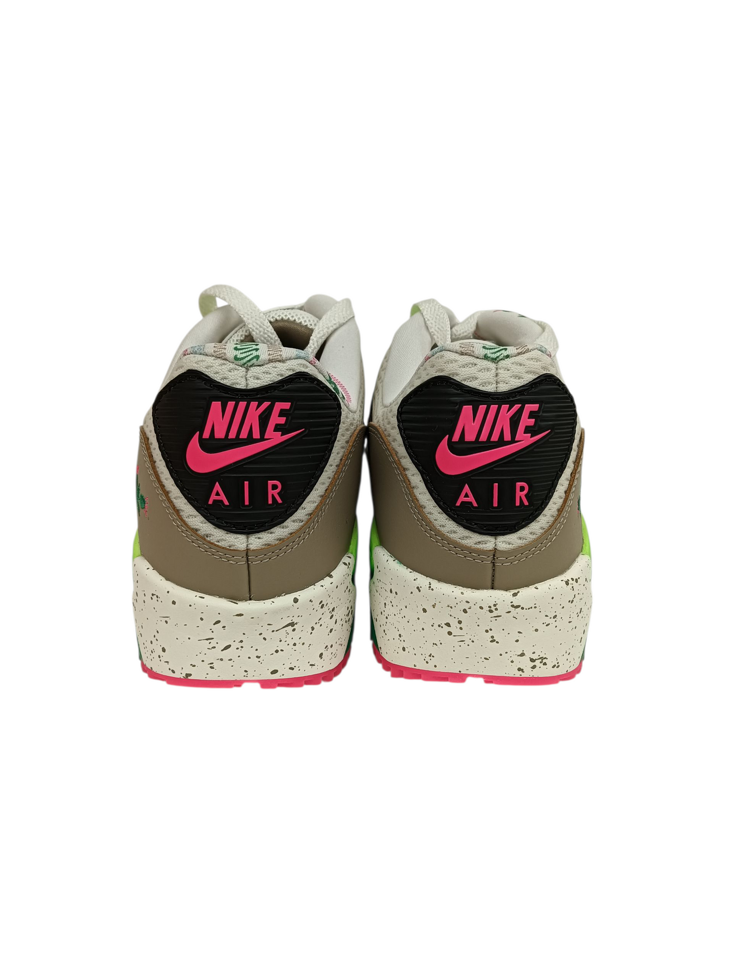 NIKE Sneaker 8.5us DQ0279-110 Mens White/Green AIR MAX 90 G NRG