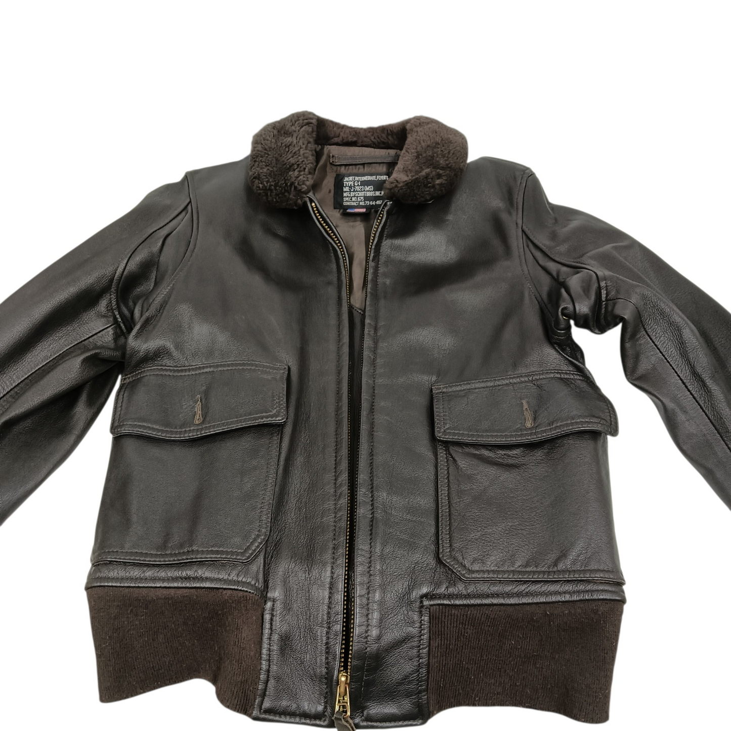 Jacket G-1 Flight Jacket Men's SIZE 40  675/MIL-J-7823
