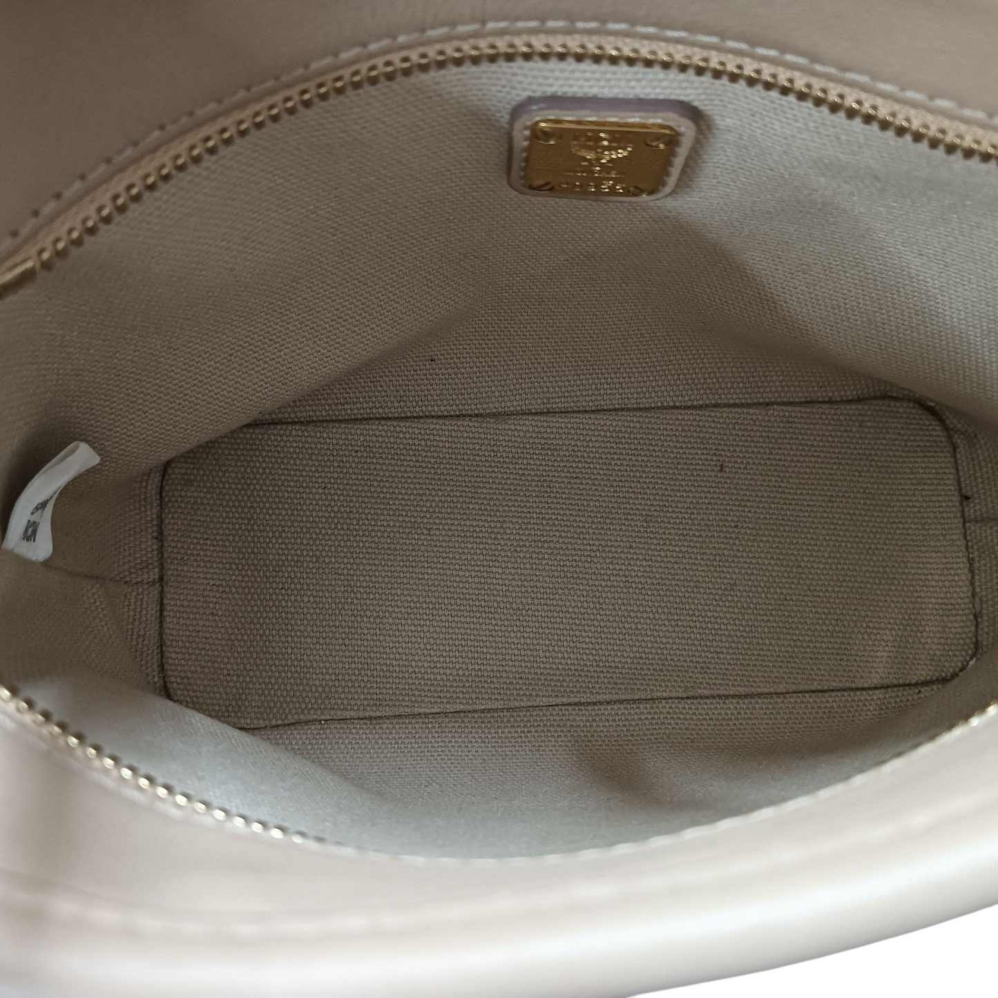 MCM 2Way Bag Beige MWP7SXL45IG001