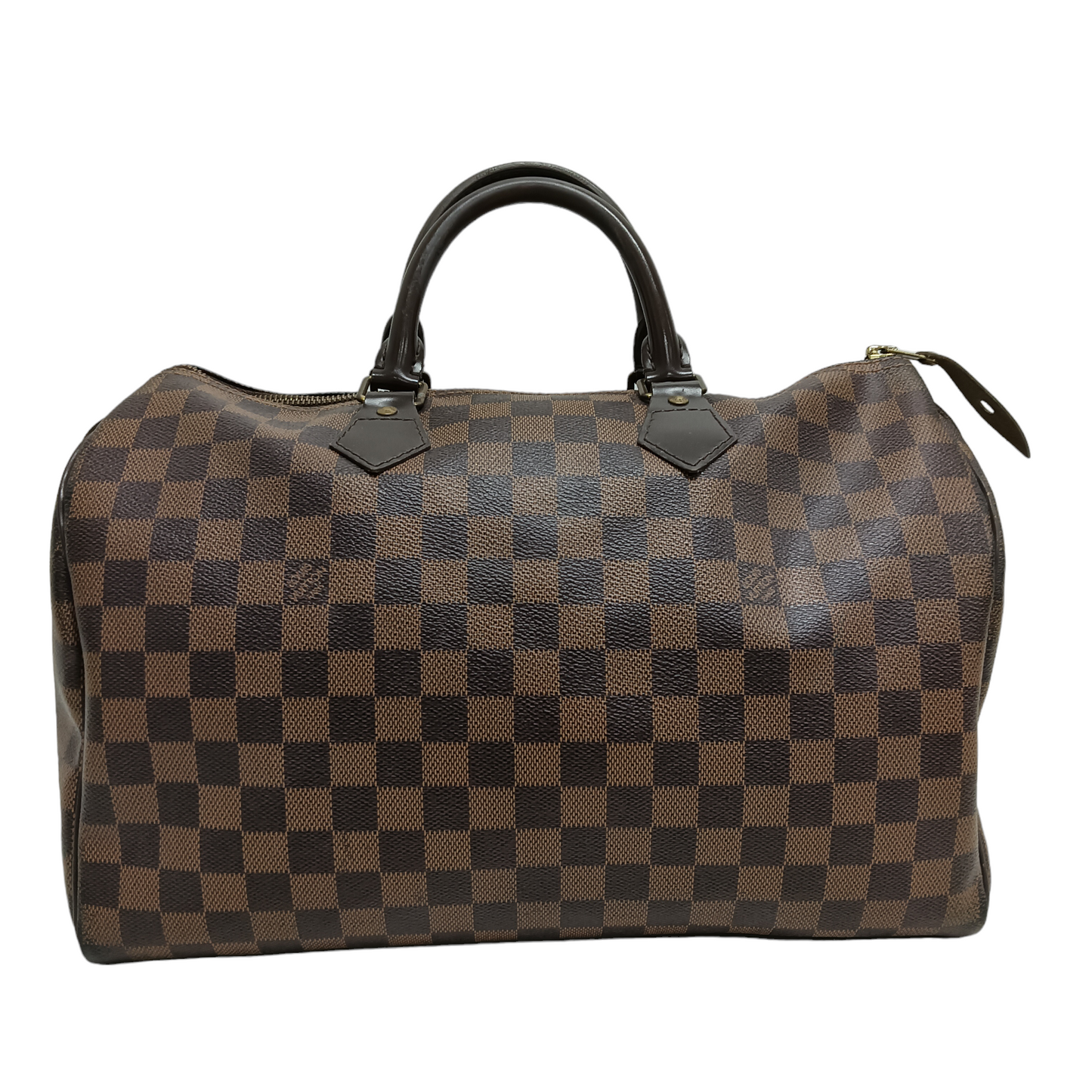 LOUIS VUITTON Mini Boston Bag Damier Brown N41523