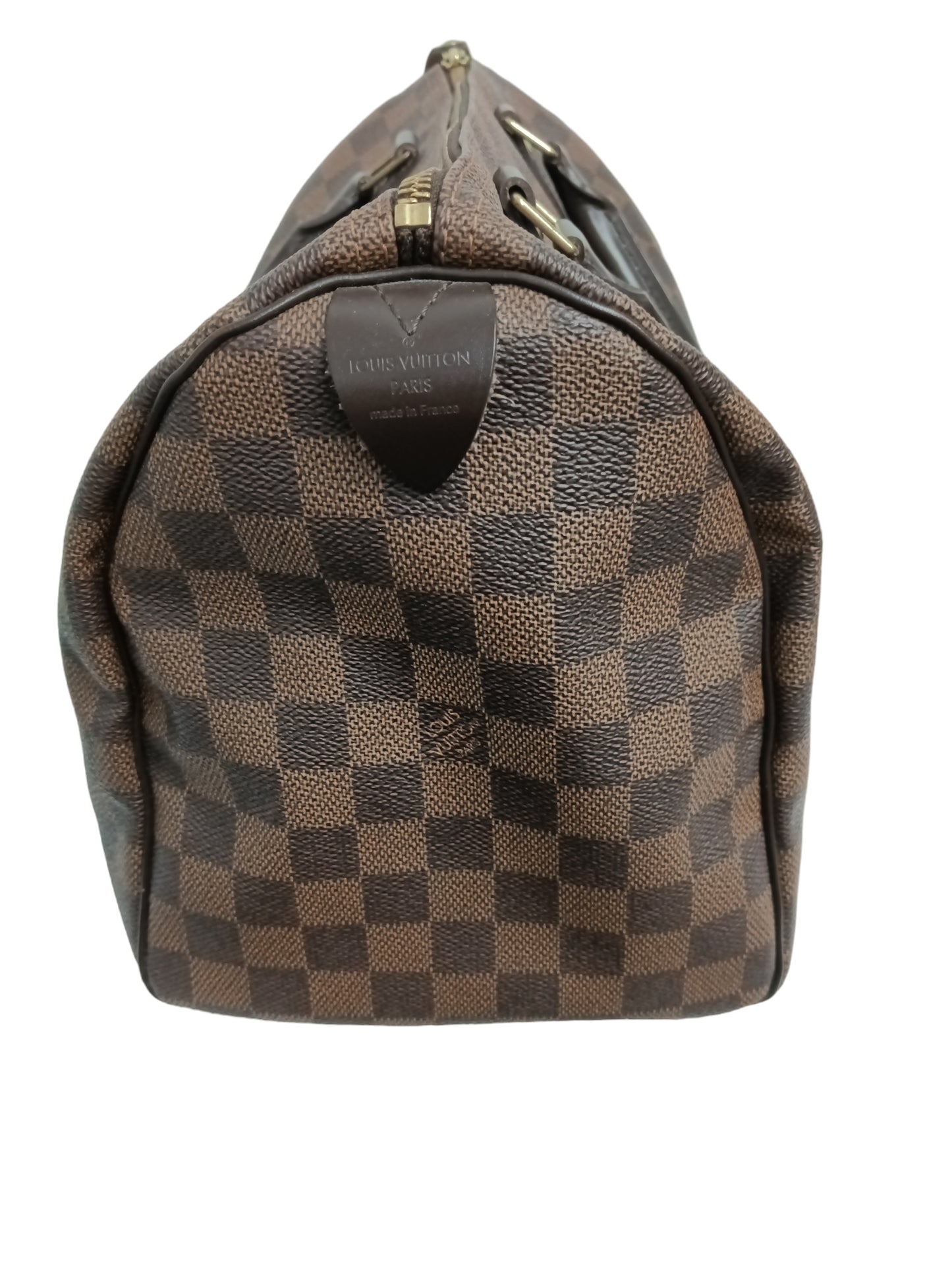 LOUIS VUITTON HANDBAG DAMIER BROWN N41531 AA1120 SPEEDY 30 STICKY RANK(B)