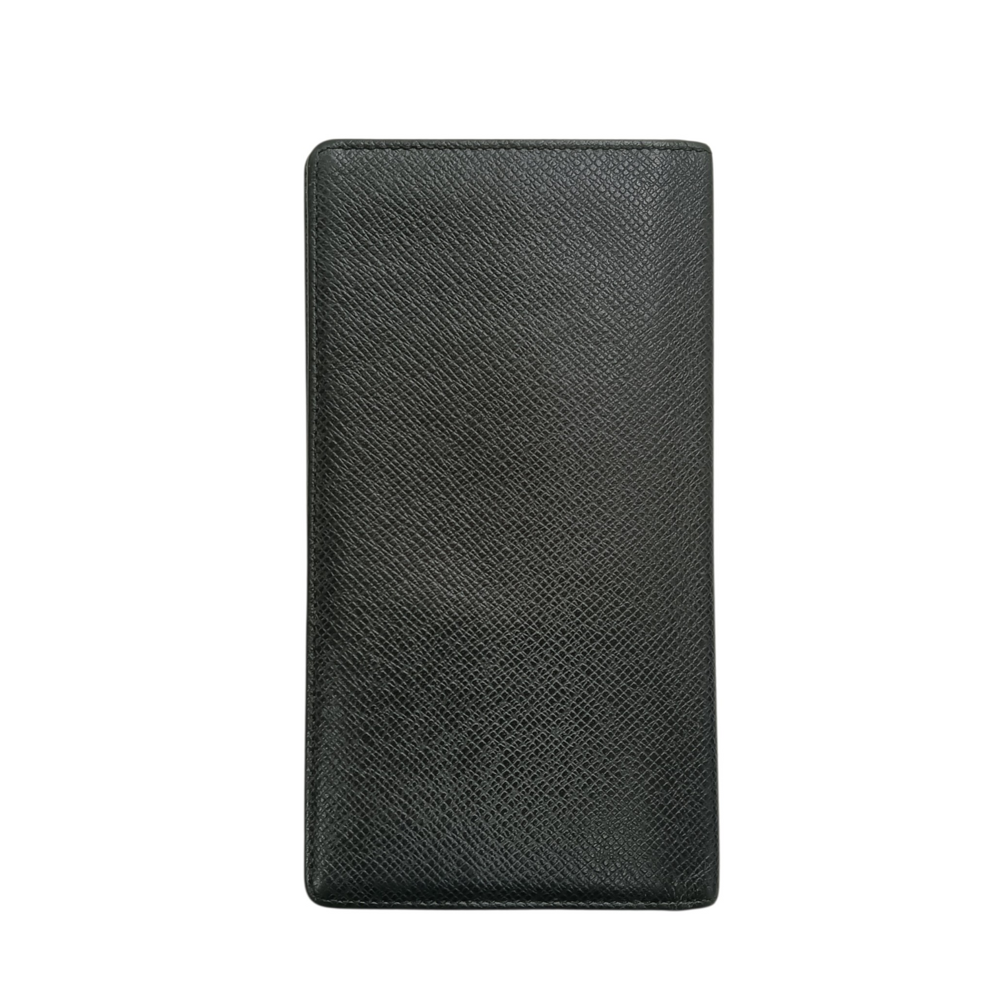 LOUIS VUITTON Long Wallet Taiga Black MI5102