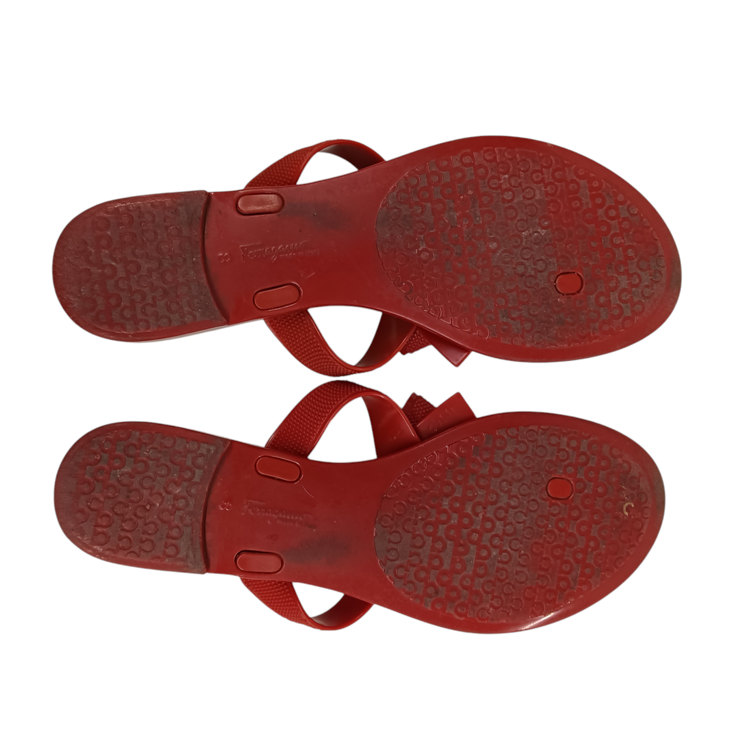 SALVATORE FERRAGAMO Sandal 8 Lady's Red