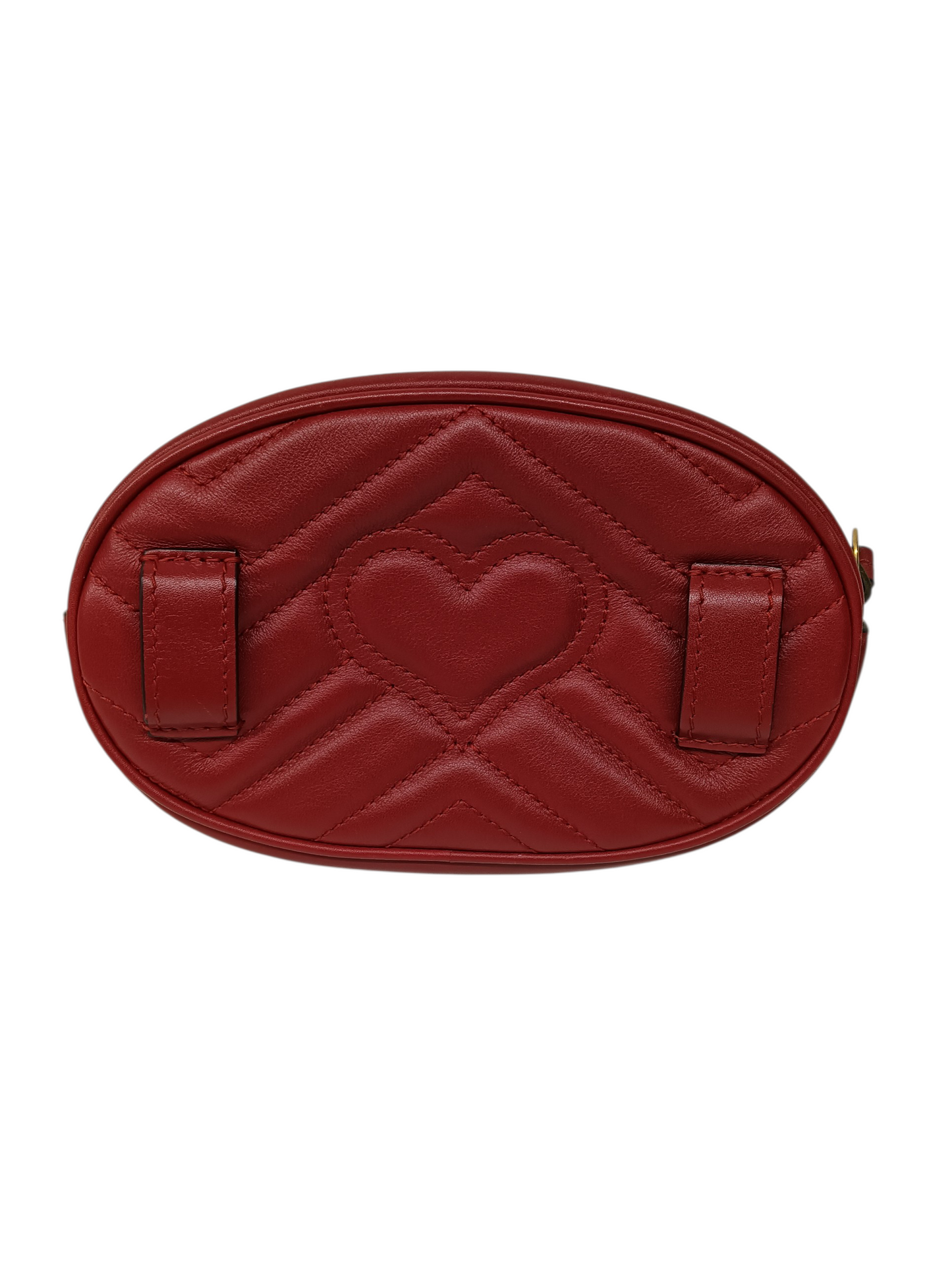GUCCI Waist Bag 476434 493075 Red