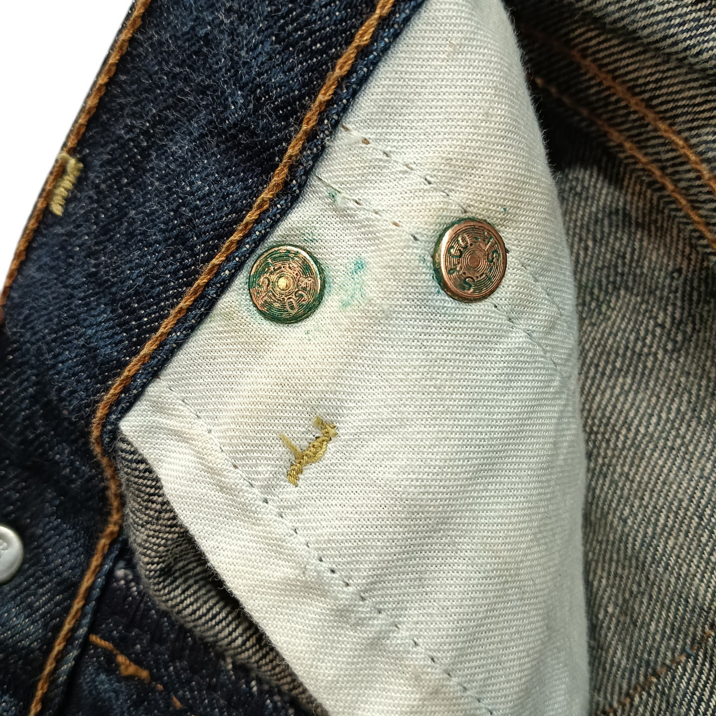 LEVI'S Denim Pants 30/34 503-0301 Mens Indigo Rank B